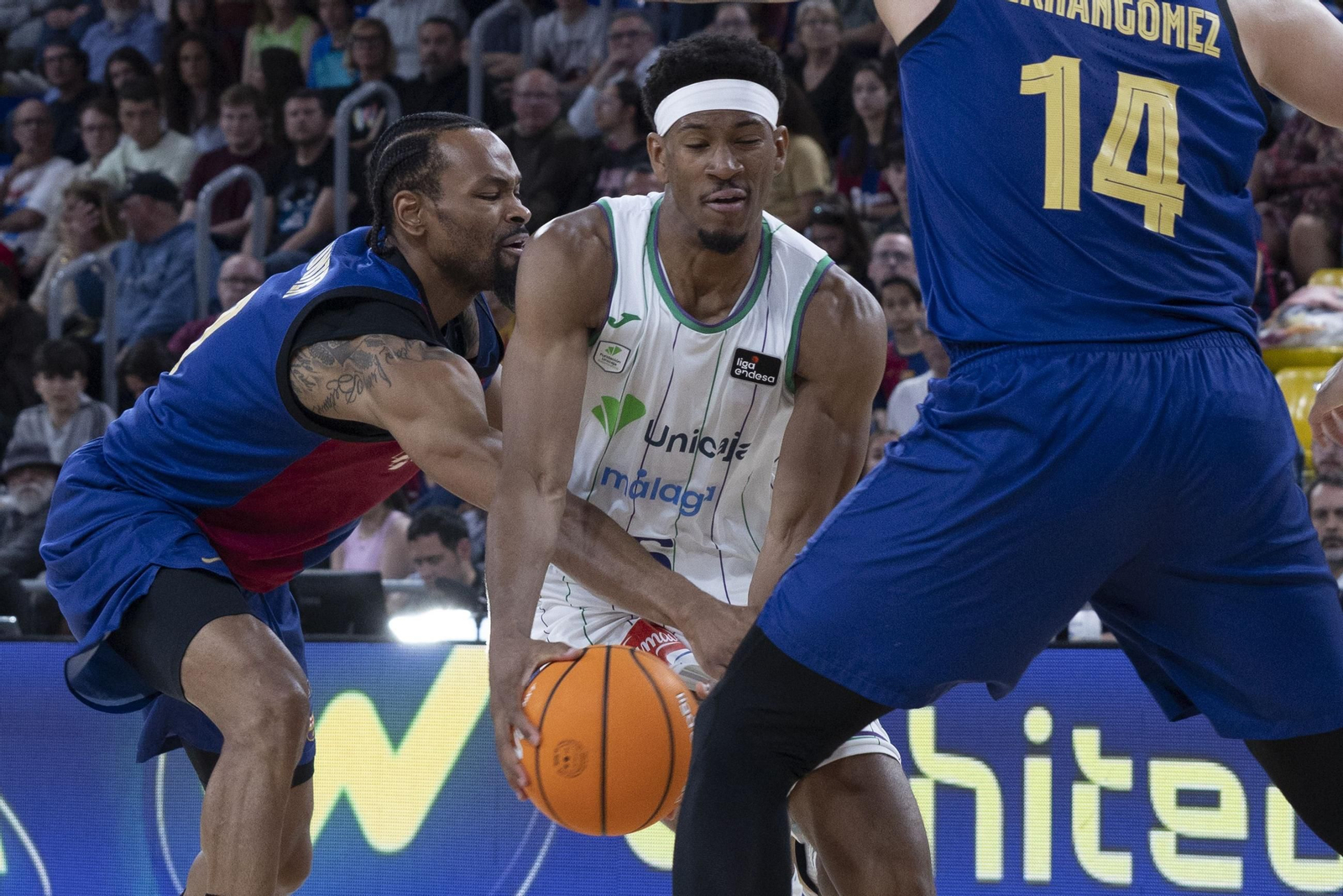 Imagen del Barcelona-Unicaja. Imagen del Barcelona-Unicaja.