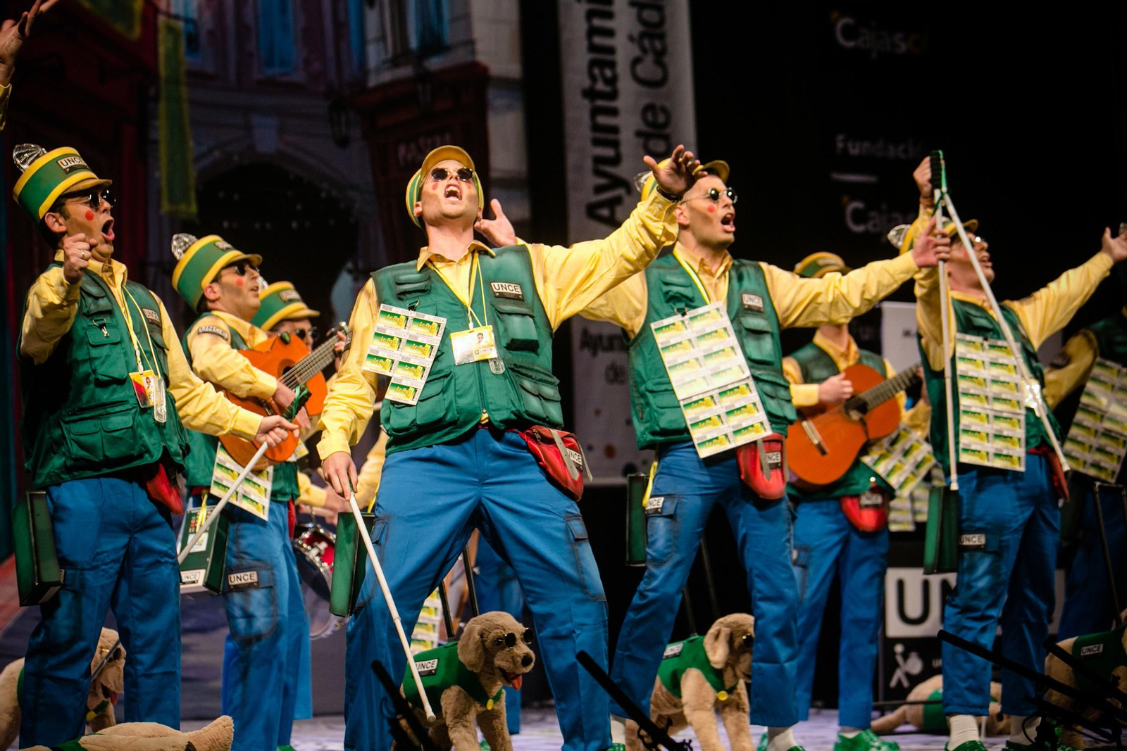 La chirigota "Aquí veo premio"