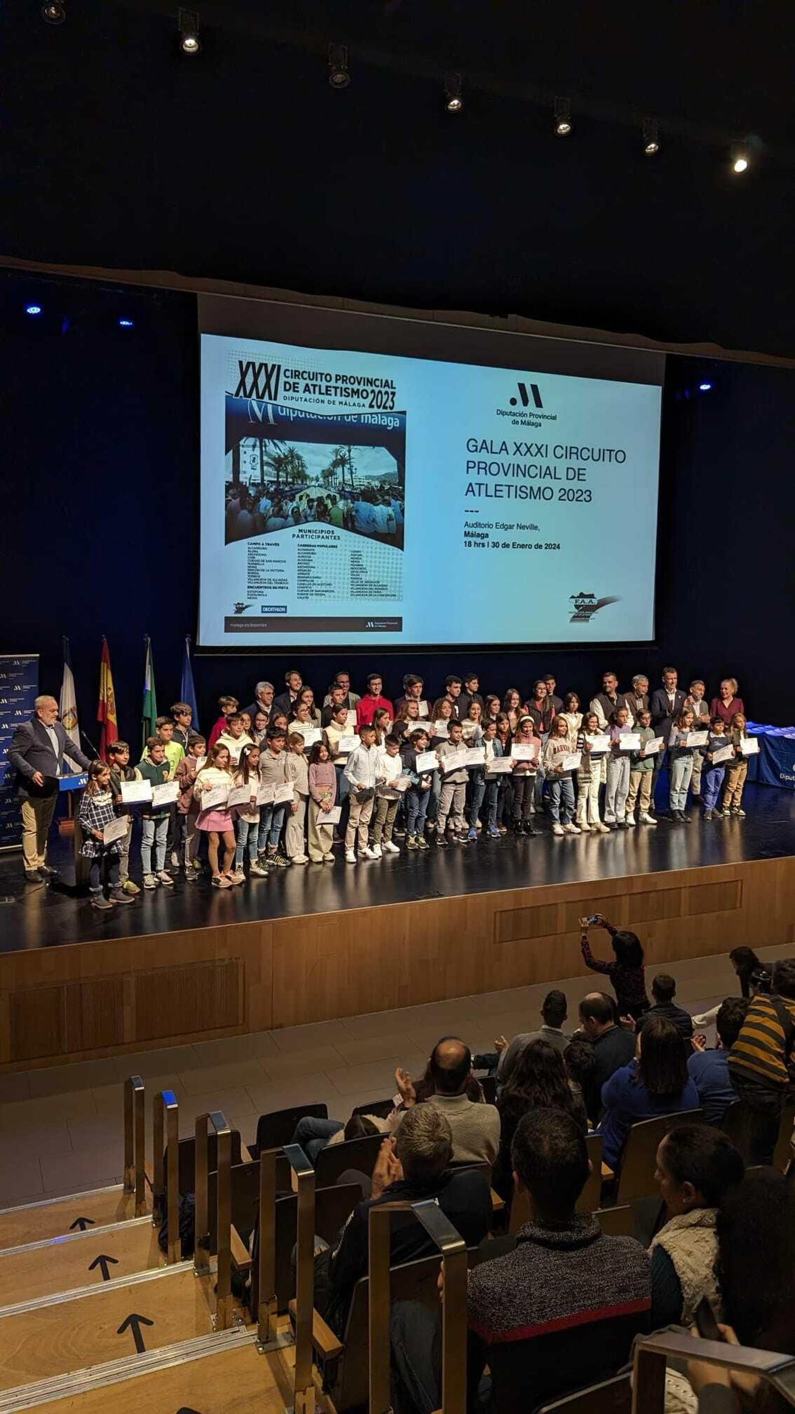 La Diputación clausura el Circuito Provincial de Atletismo 2023 con 41 pruebas y reconoce a los atletas