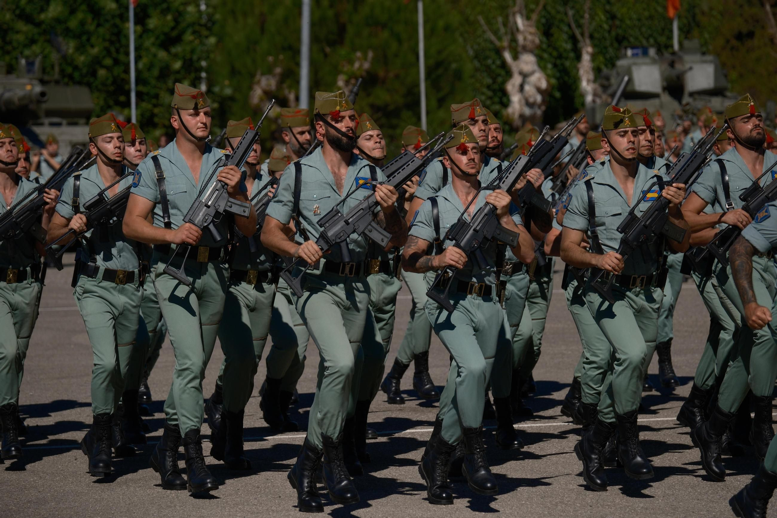 Celebración del 75 aniversario del Tercio Alejandro Farnesio 4º de la Legión, en imágenes.