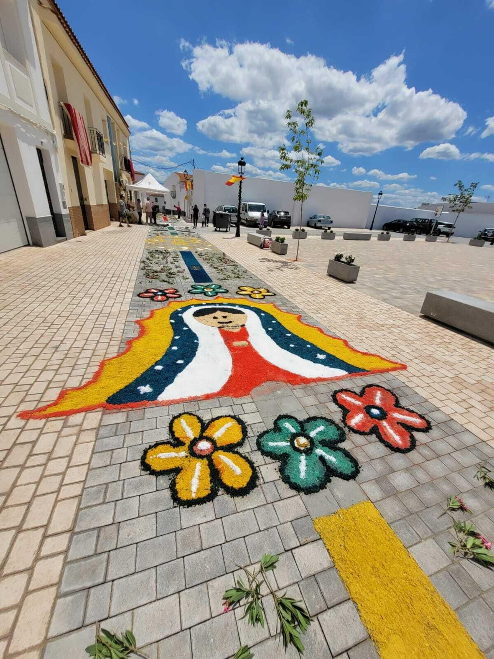 Un recorrido en imágenes por las coloridas alfombras del Corpus en Valenzuela, Belmez y Carcabuey