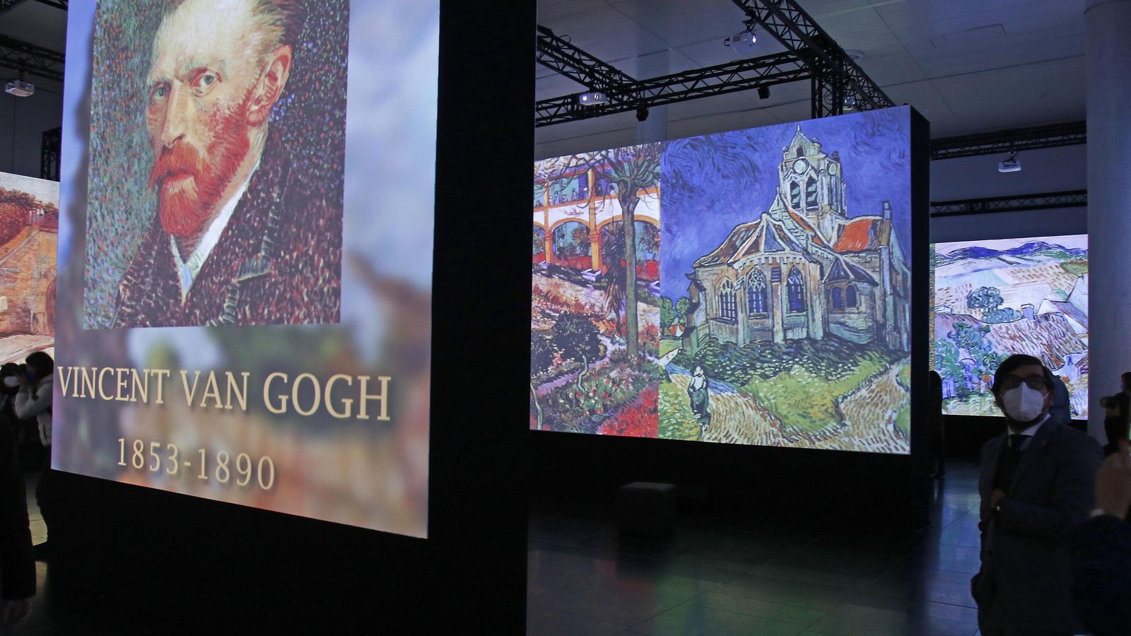 Obras de Van Gogh presentes en la exposición 'Impresionistas'.