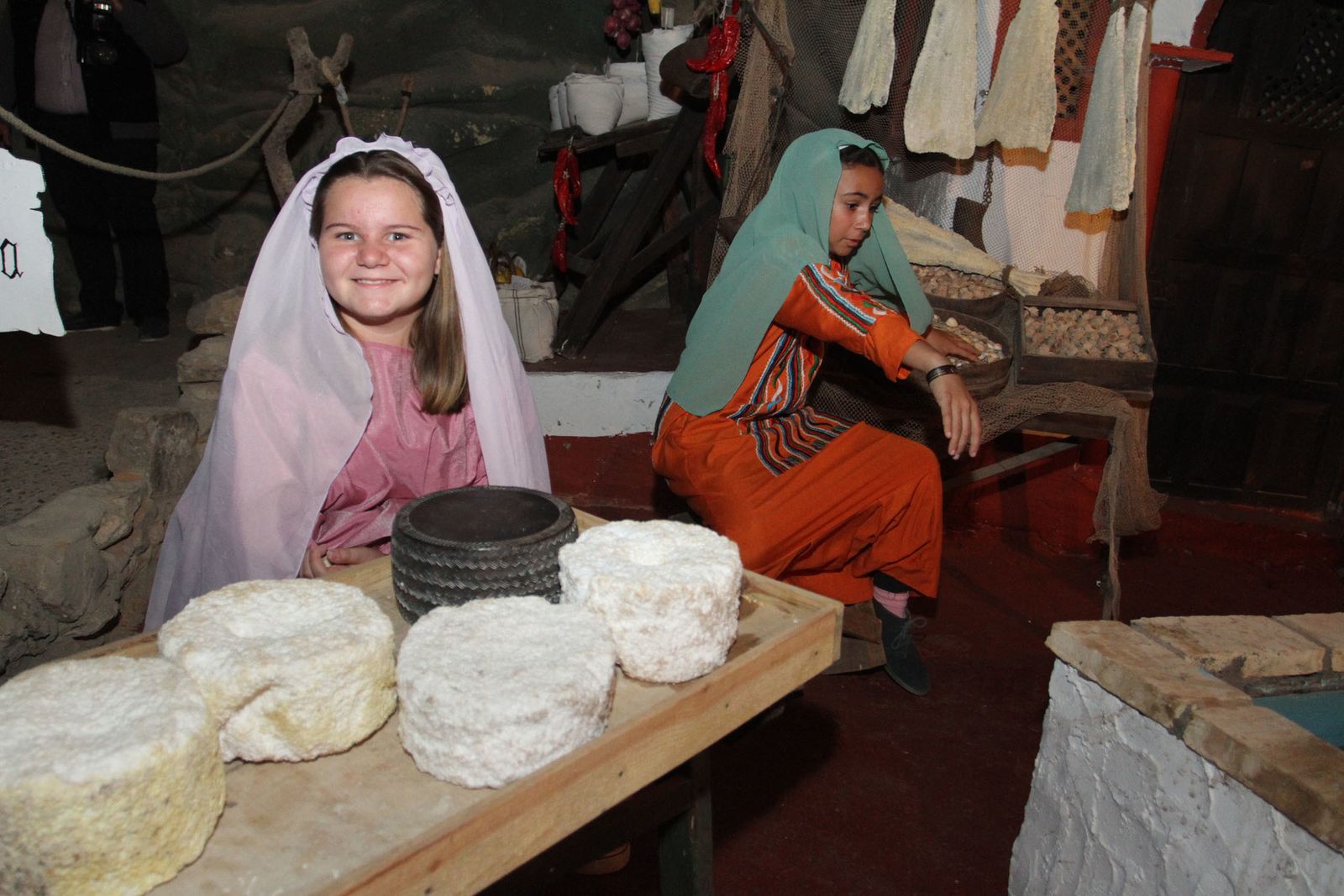 Imágenes de la inauguración del Belén viviente de Beas
