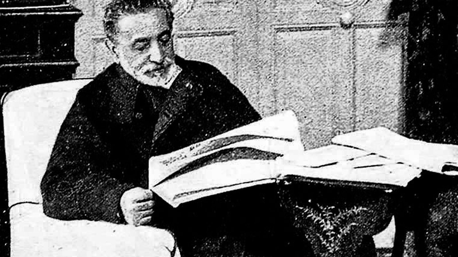 Sagasta, presidente del Consejo de Ministros en 1898