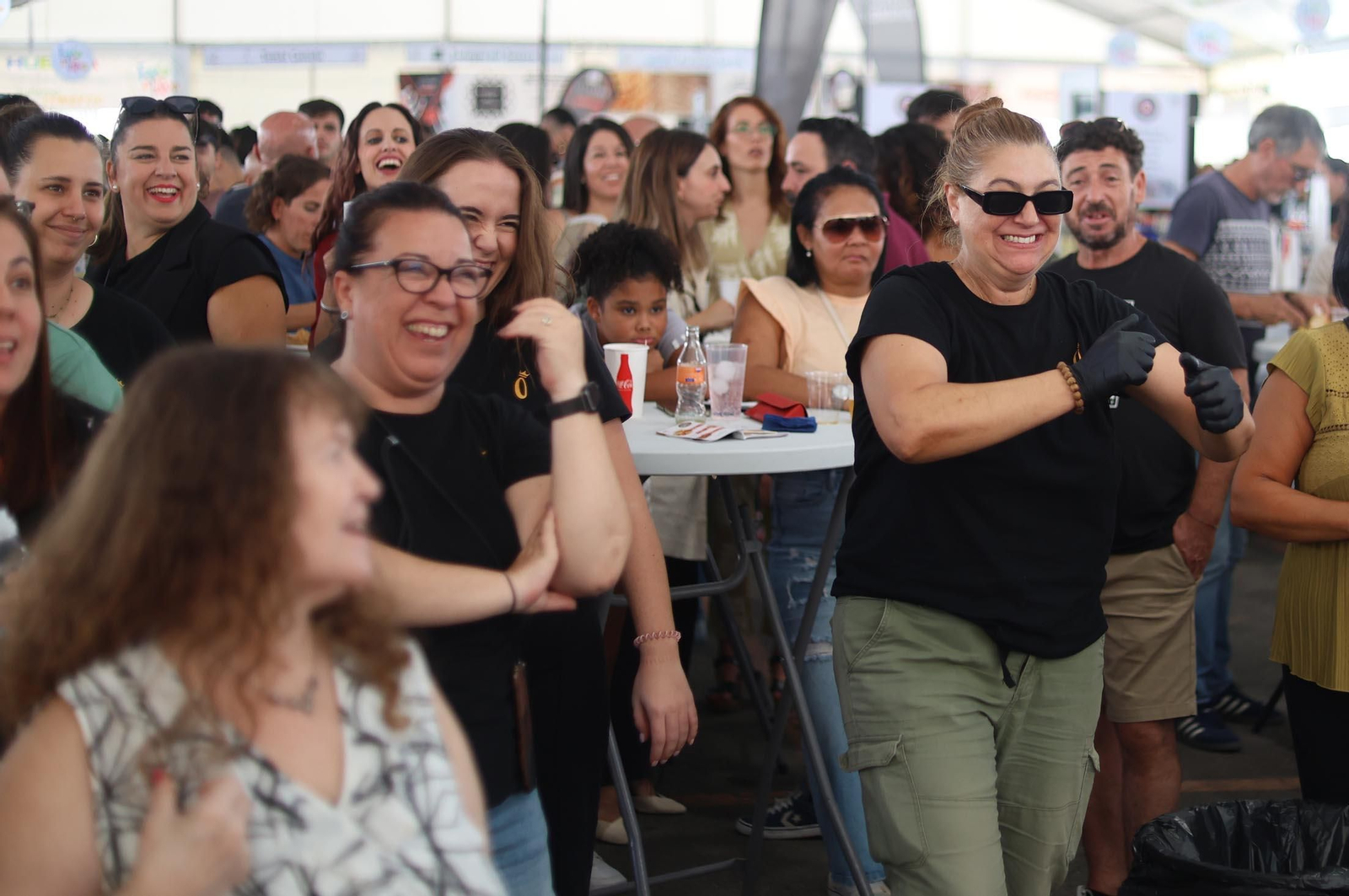Imágenes de la Feria de la Tapa de Huelva en la mañana del domingo