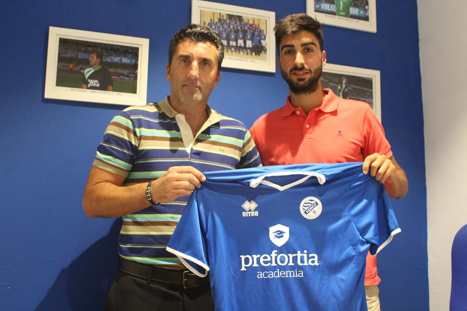 Fran Ávila, uno de los refuerzos fichados por Edu Villegas para el Xerez DFC 2019-20.