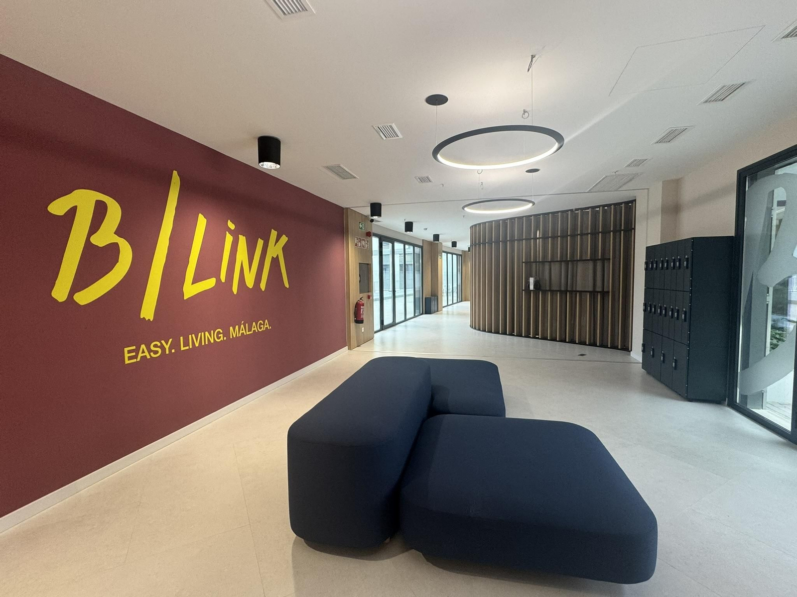 Interior de Blink Málaga TechPark.