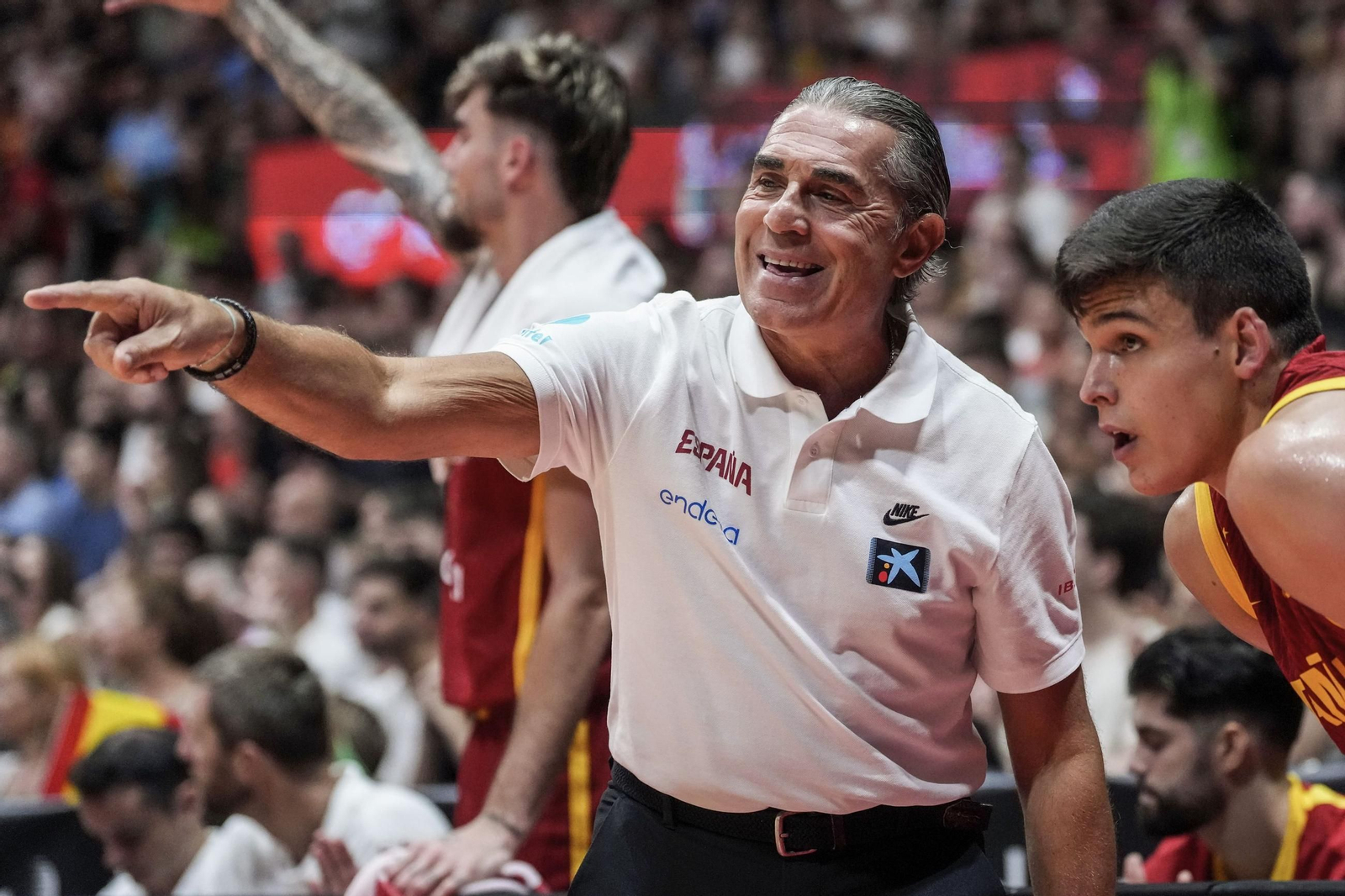 Las fotos del España - Francia de baloncesto