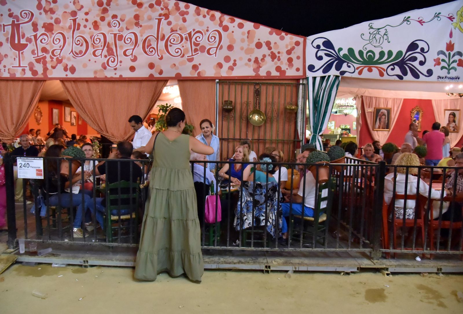 Las imágenes del Día de la Mujer en la Feria de La Línea