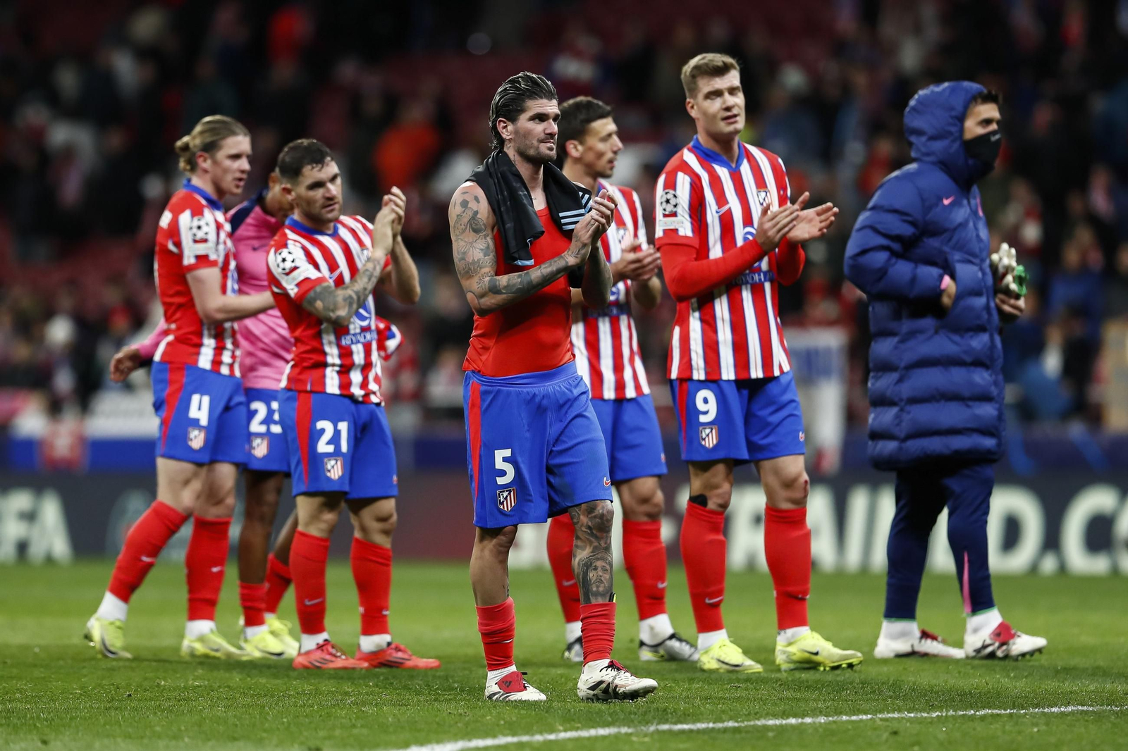 Las fotos del Atlético de Madrid - Slovan de Bratislava
