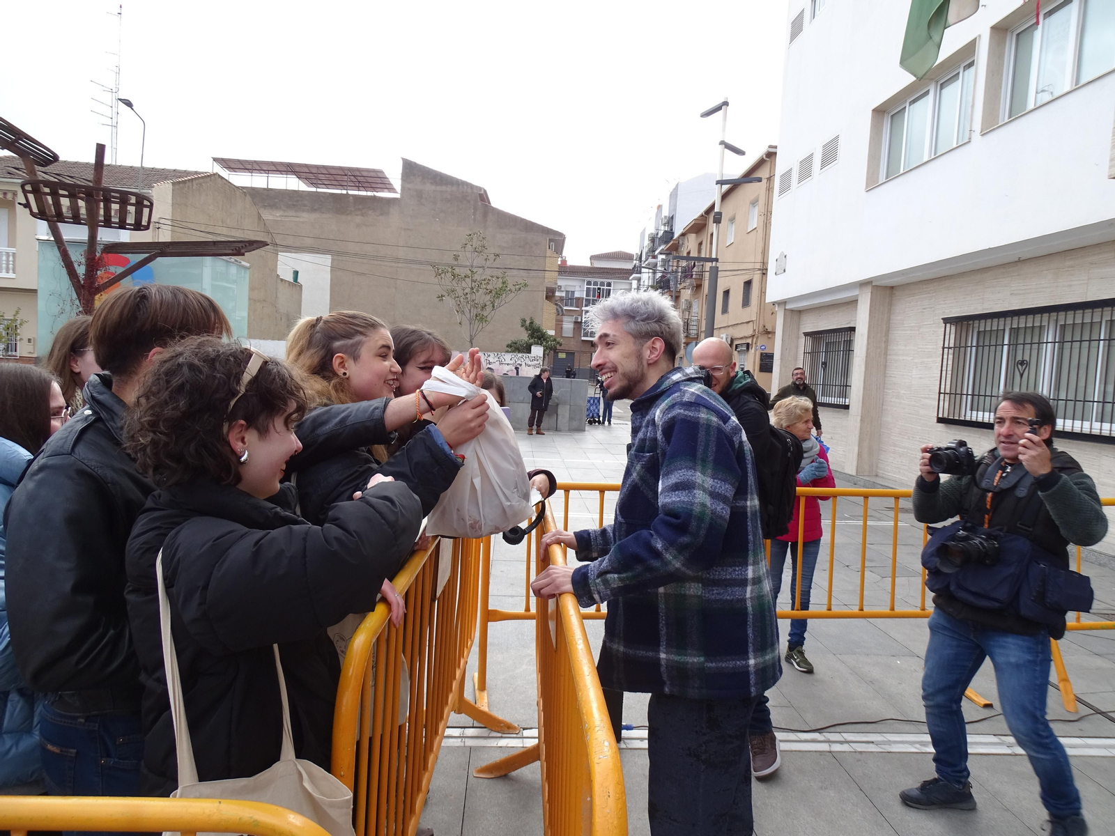 Así ha sido el recibimiento a Paul Thin en Armilla