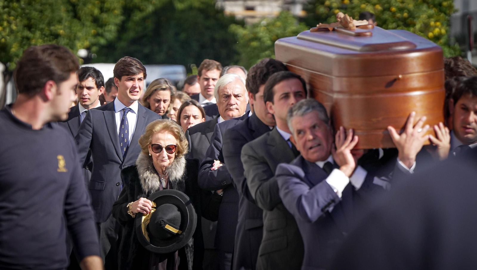 Imágenes del funeral de Álvaro Domecq en la catedral de Jerez
