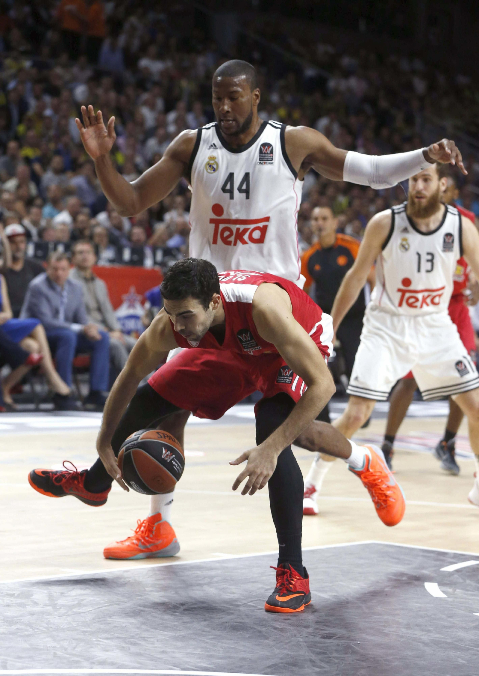 Slaughter, con el Real Madrid.