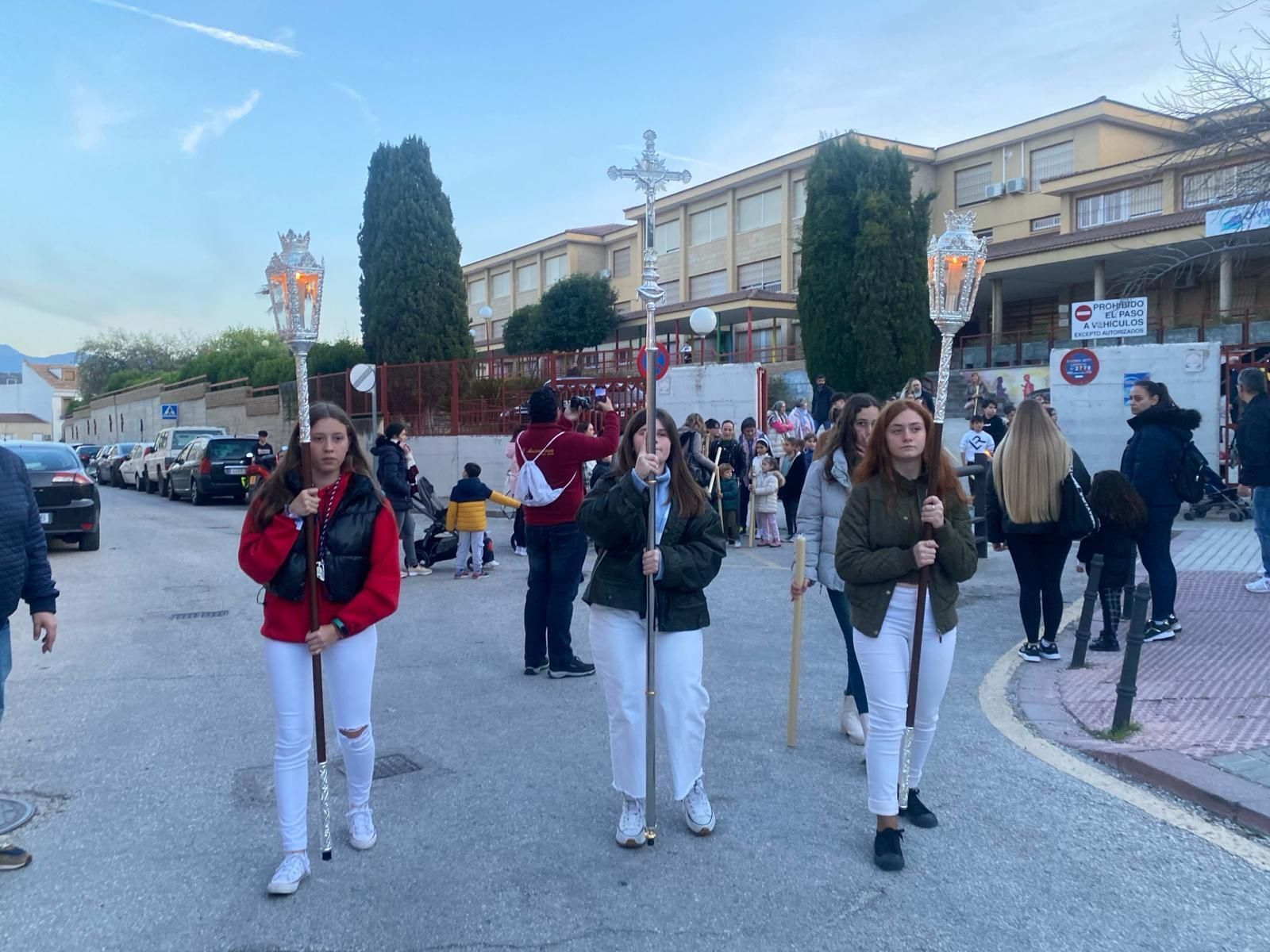 La Hermandad del Divino Maestro de Jaén realiza su traslado a la iglesia de La Merced