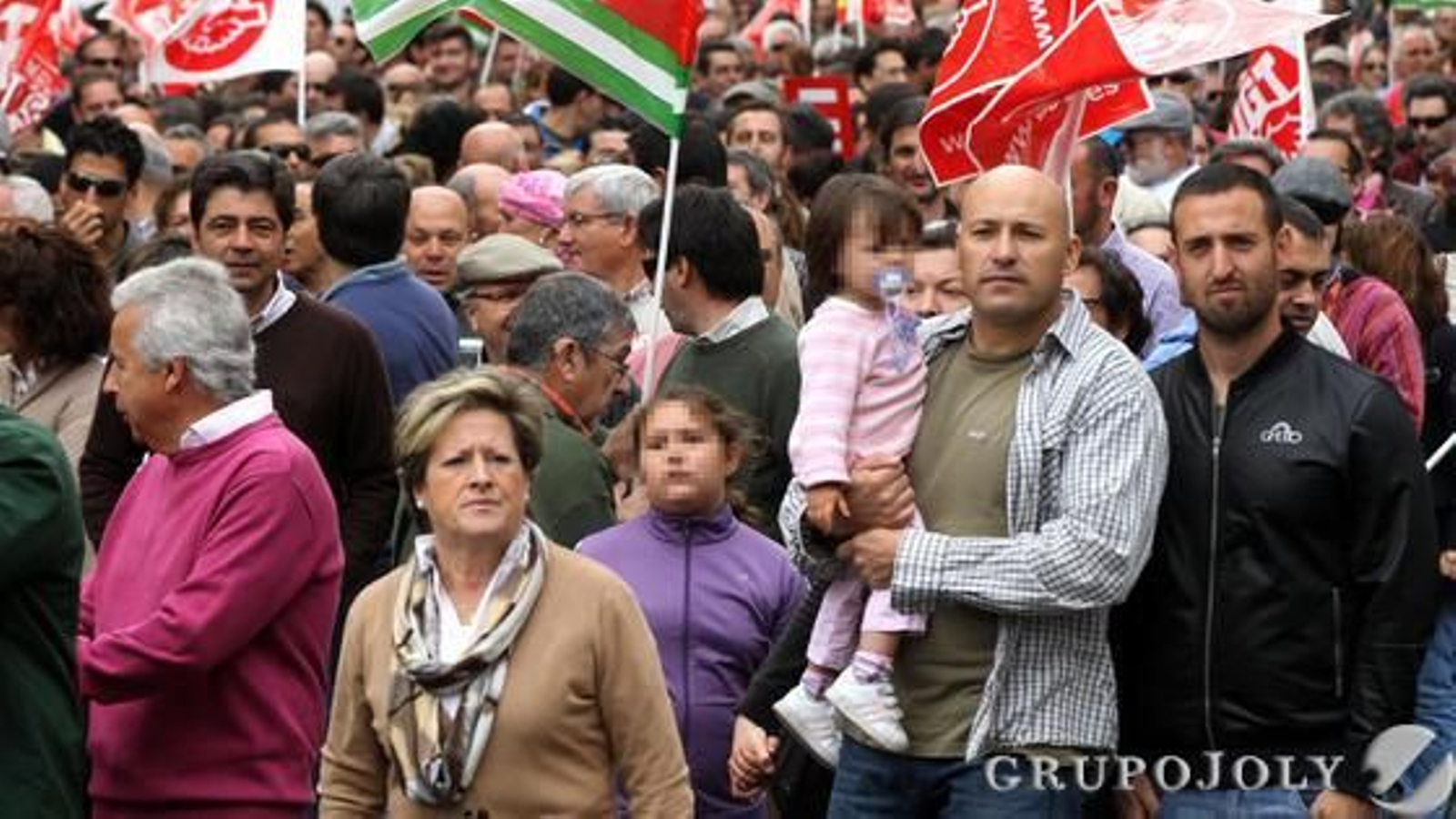 Las imágenes de la huelga general en Jerez. 

Foto: Pascual