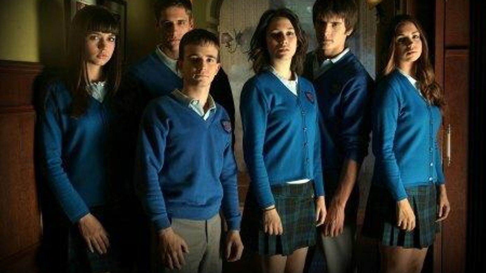 Los jóvenes actores principales de la originaria 'El internado'