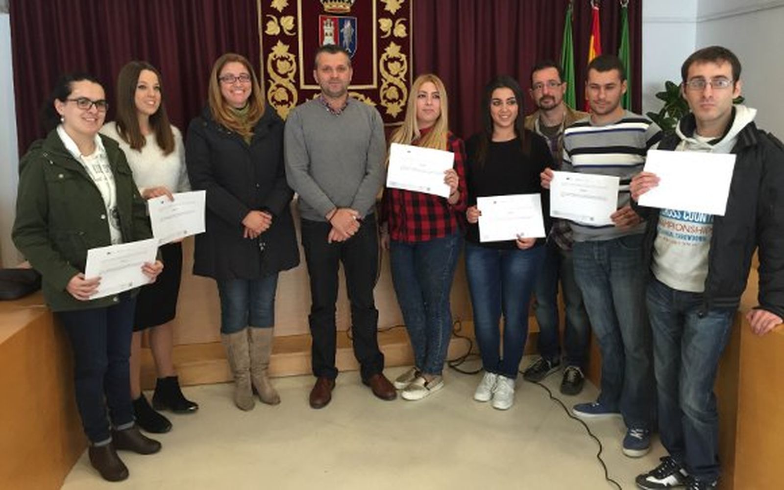 El plan Crece Empleo concluye su formación en Conil del curso de Inglés profesional