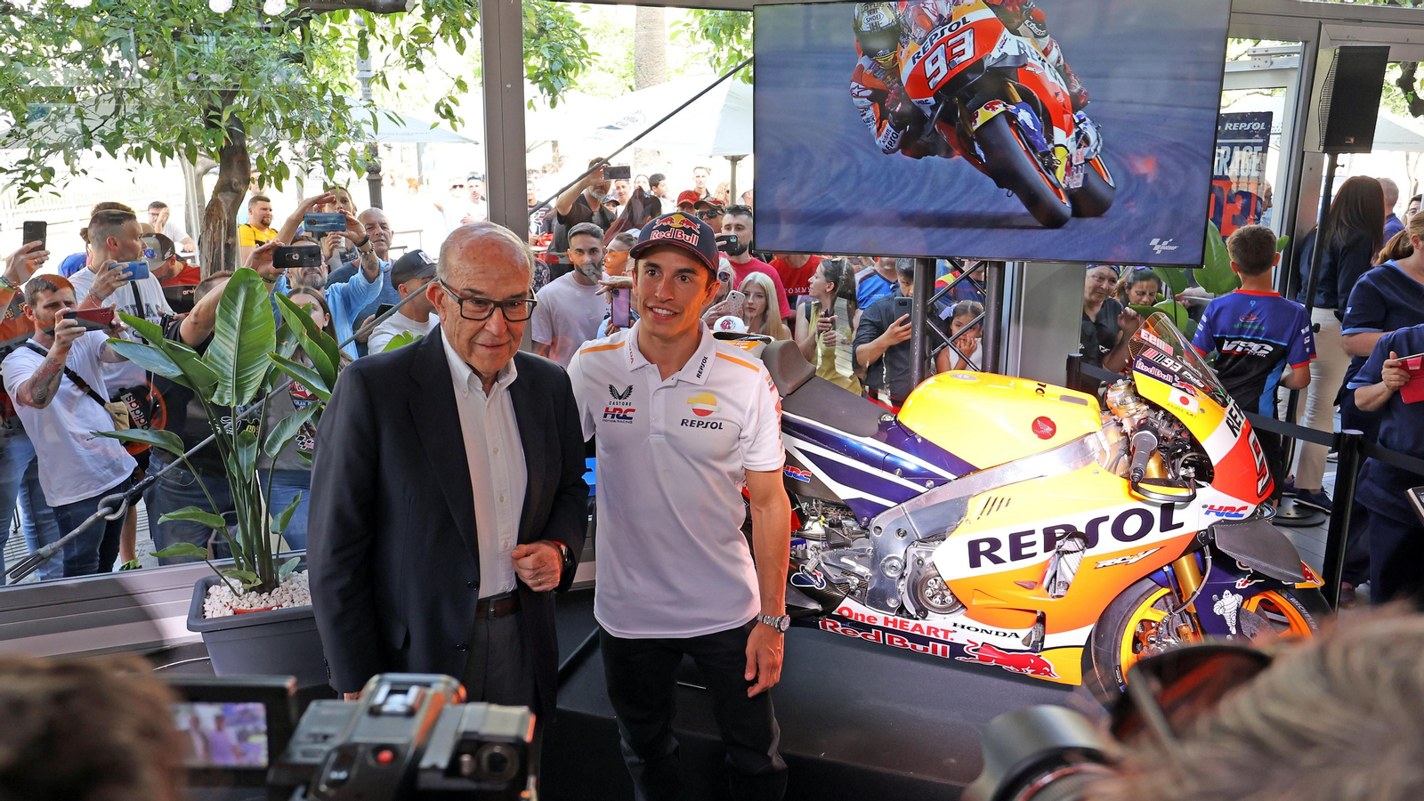 Márquez estrena Garage 93 en Jerez Márquez estrena Garage 93 en Jerez