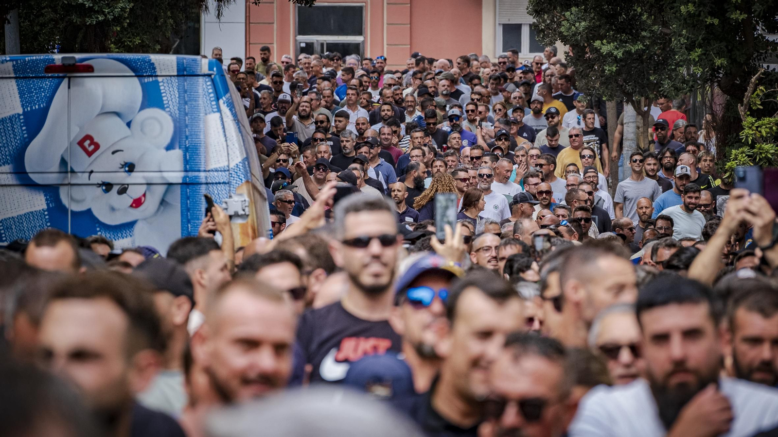 Las imágenes de las movilizaciones del martes por la huelga del Metal en Cádiz