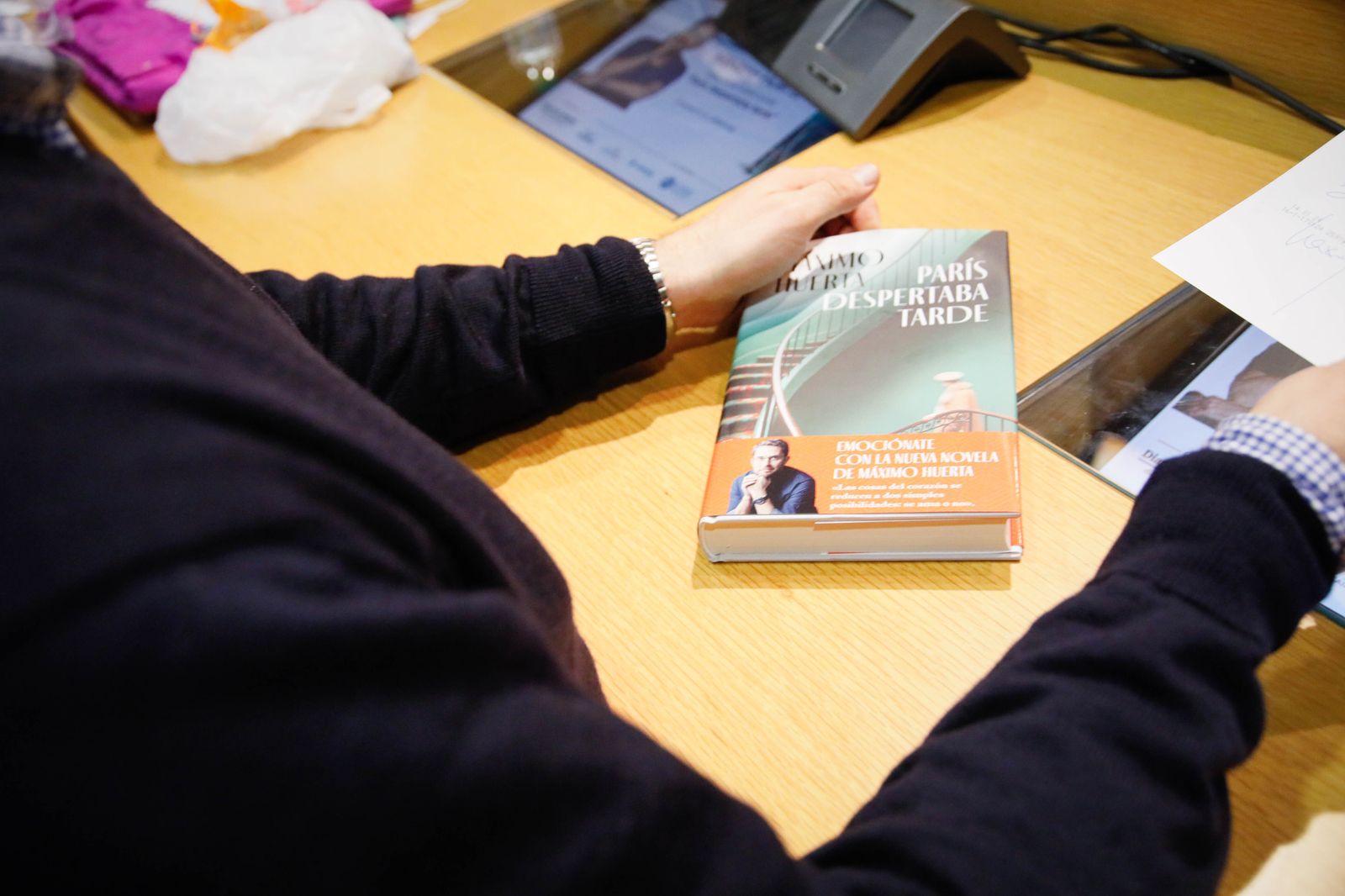 ¿Has estado en la presentación del libro de Máximo Huerta? Entra en la galería y buscate