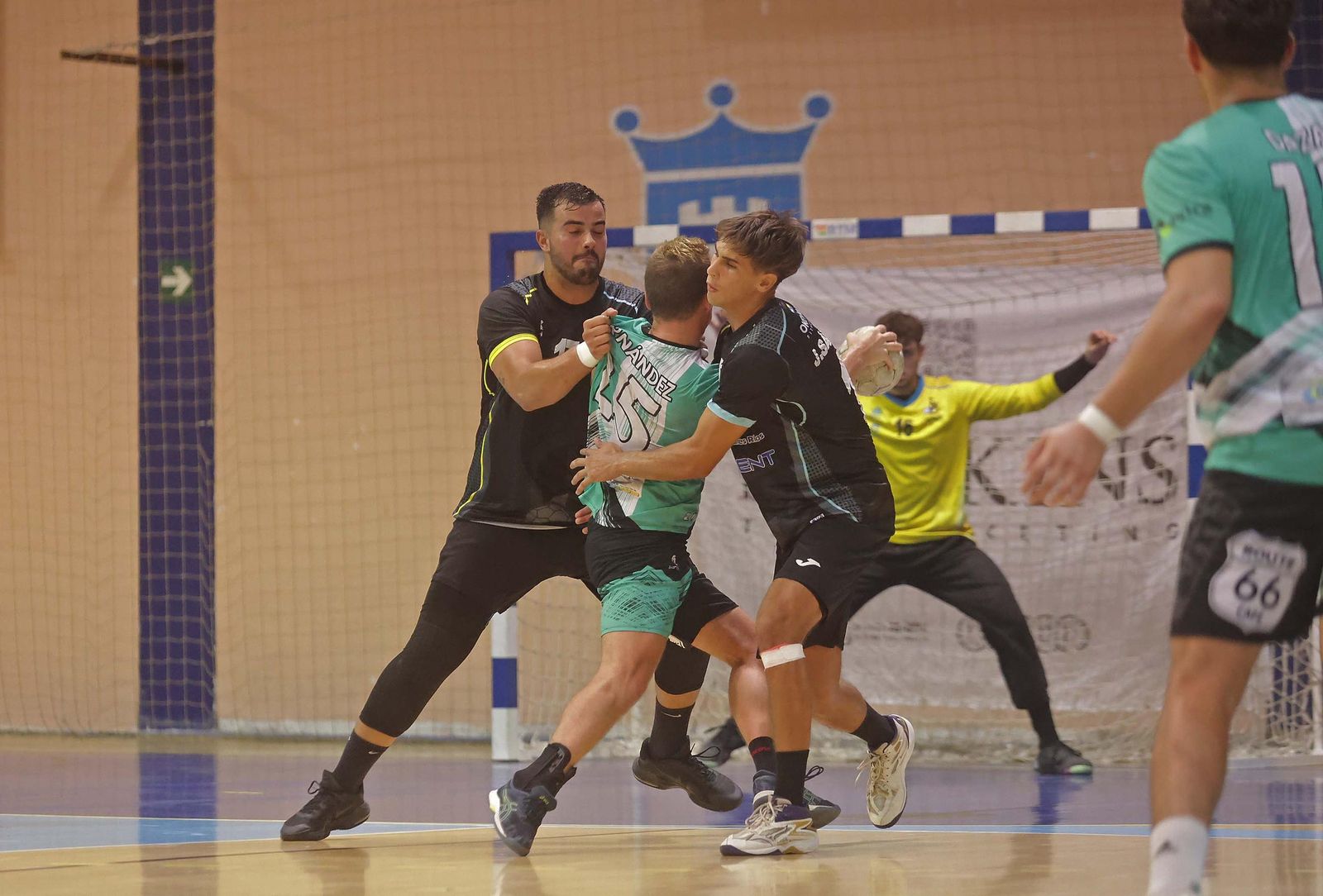 Las mejores fotos del Balomano Algeciras - Madrid Base Villaverde