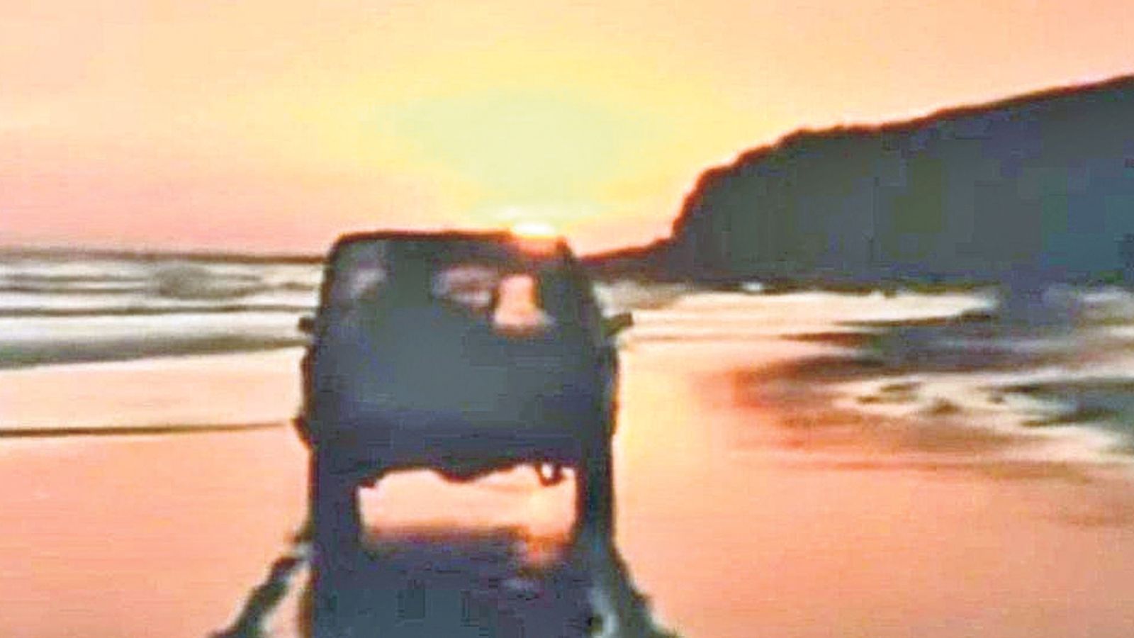 Playa de La Barrosa por Torre Bermeja, Chiclana.