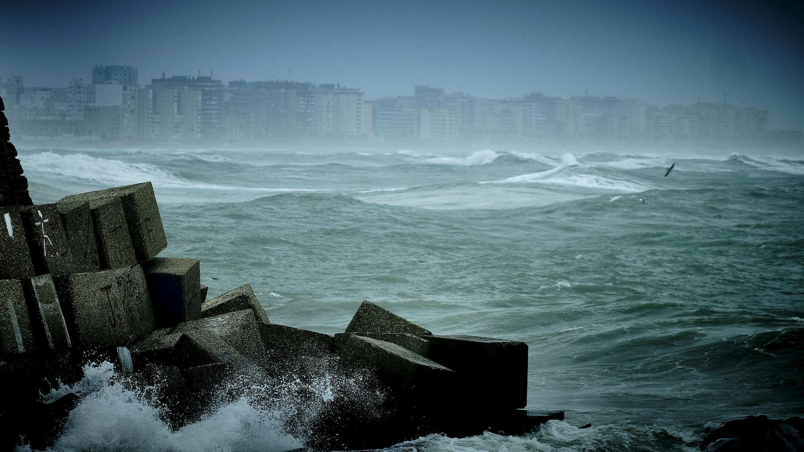 El temporal Elsa en Cádiz y la provincia