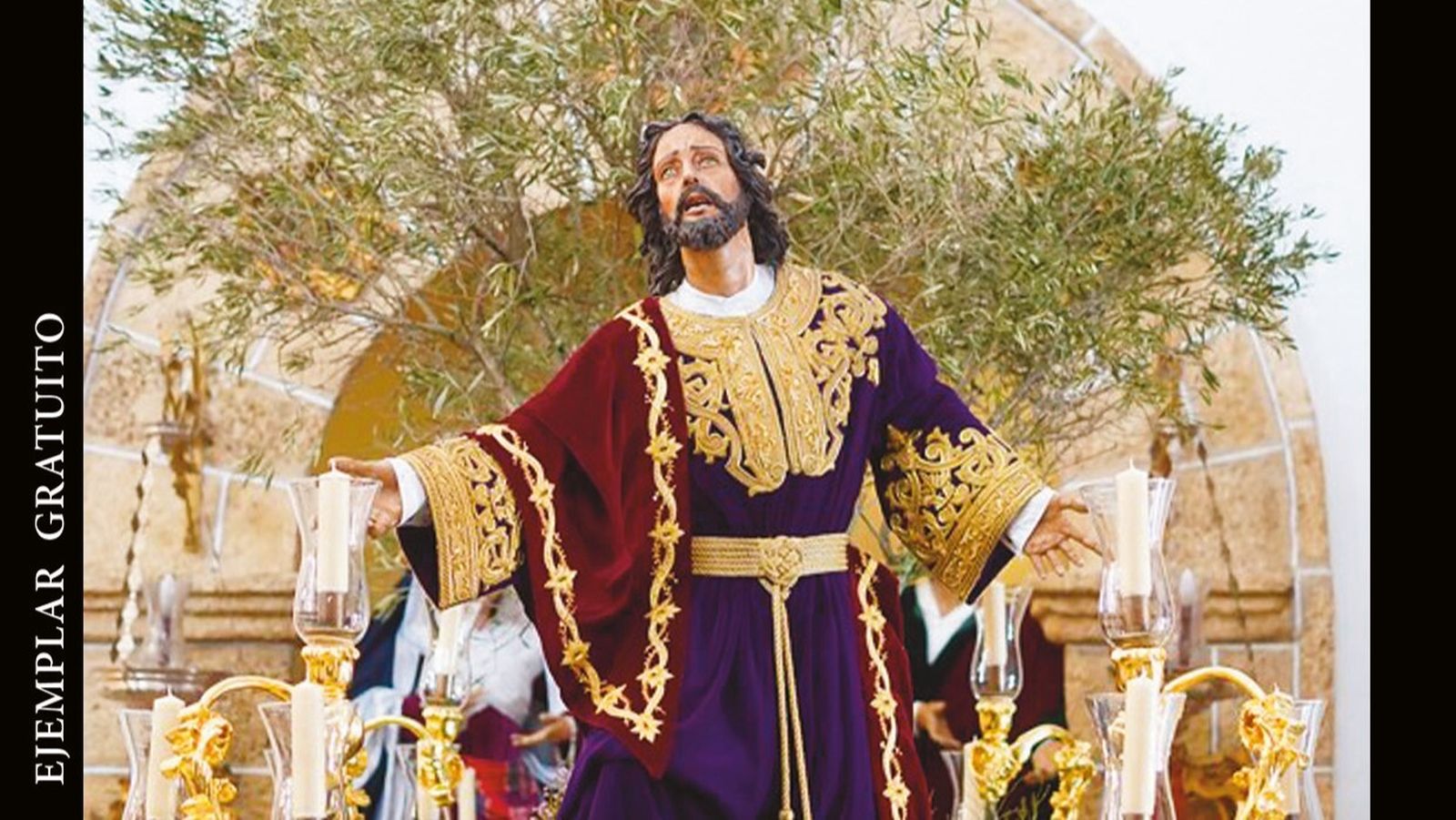 Reproducción parcial de la portada del itinerario ‘Cruz de Guía’ de la semana Santa de San Fernando.