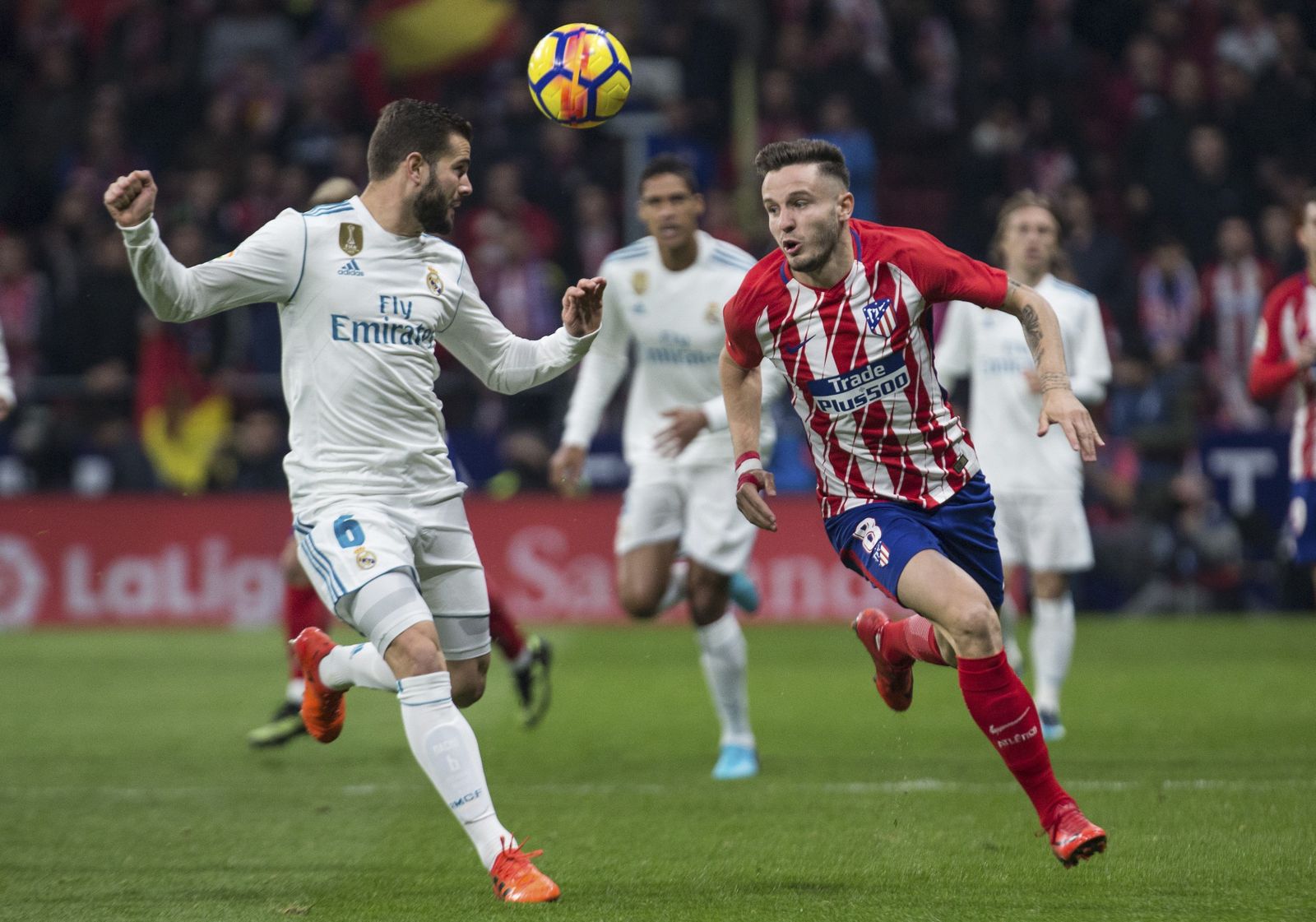 Las imágenes del Atlético-Real Madrid