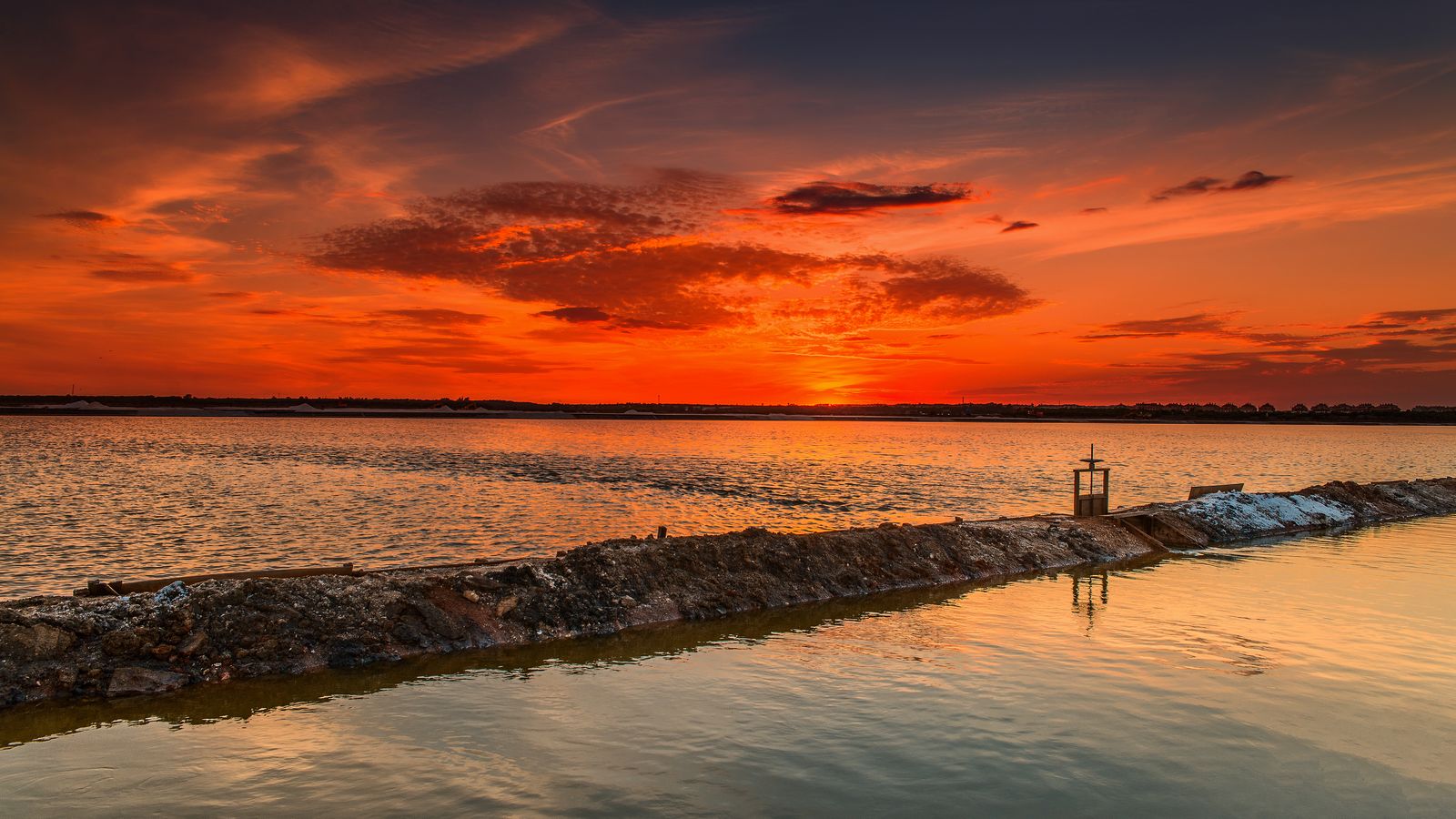 Atardecer en Salinas.