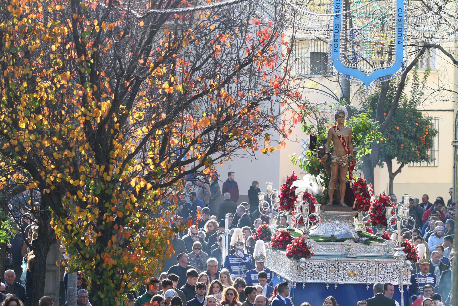 La procesión de San Sebastian en Imágenes.