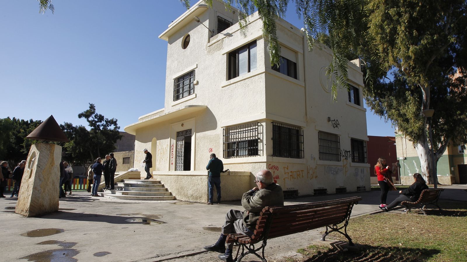 Este es el aspecto que ofrecía el edificio de Los Molinos con anterioridad a las obras de rehabilitación