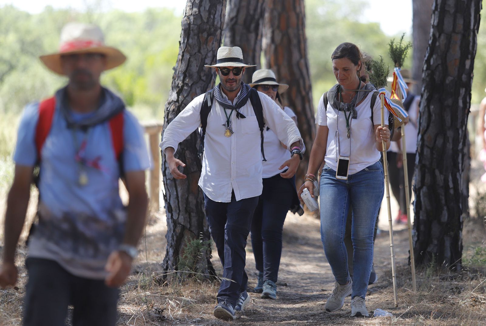 Todos los peregrinos de la Hermandad de Huelva, en imágenes