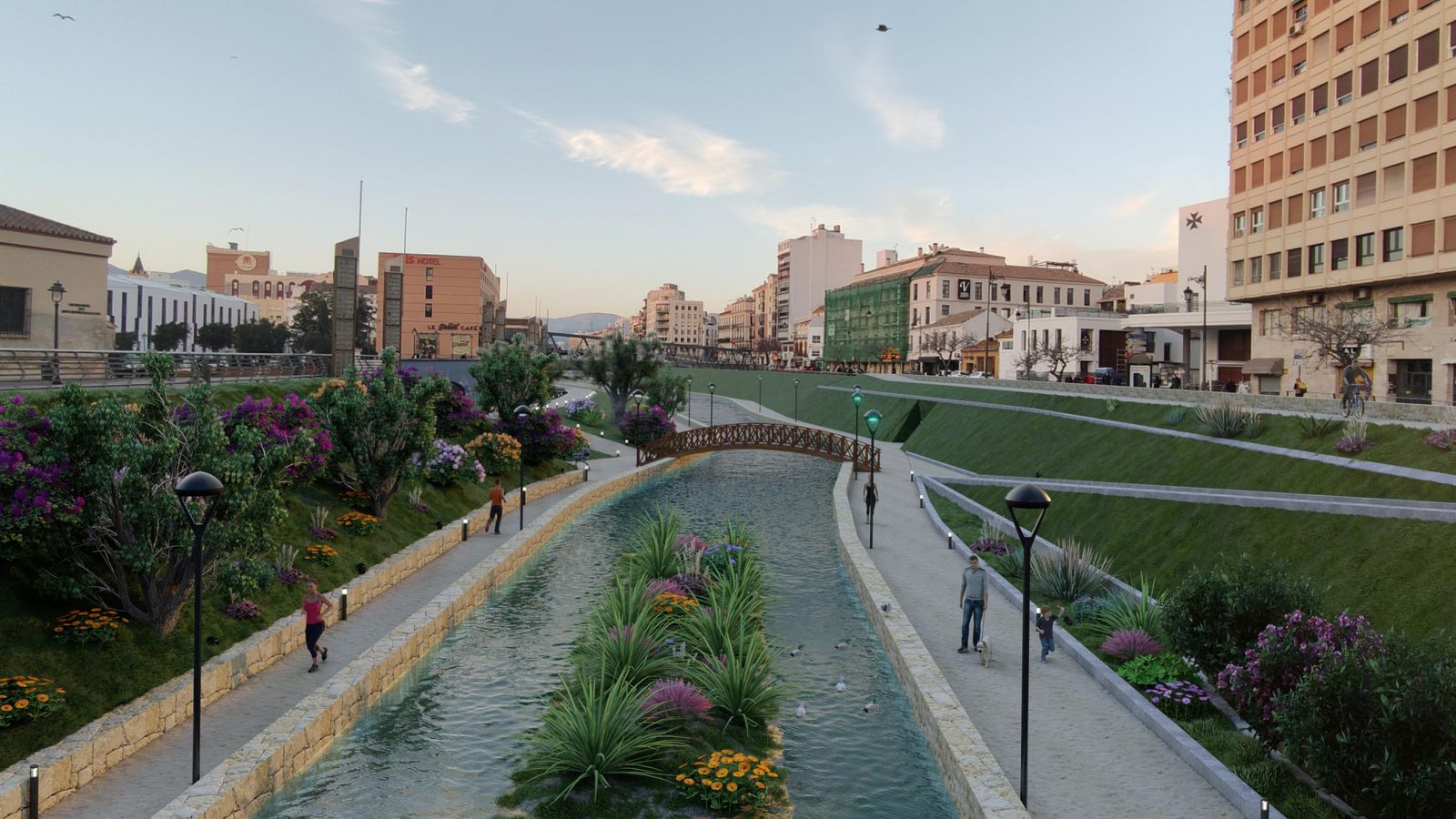 Proyecto para el río Guadalmedina de los socialistas. Proyecto para el río Guadalmedina de los socialistas.