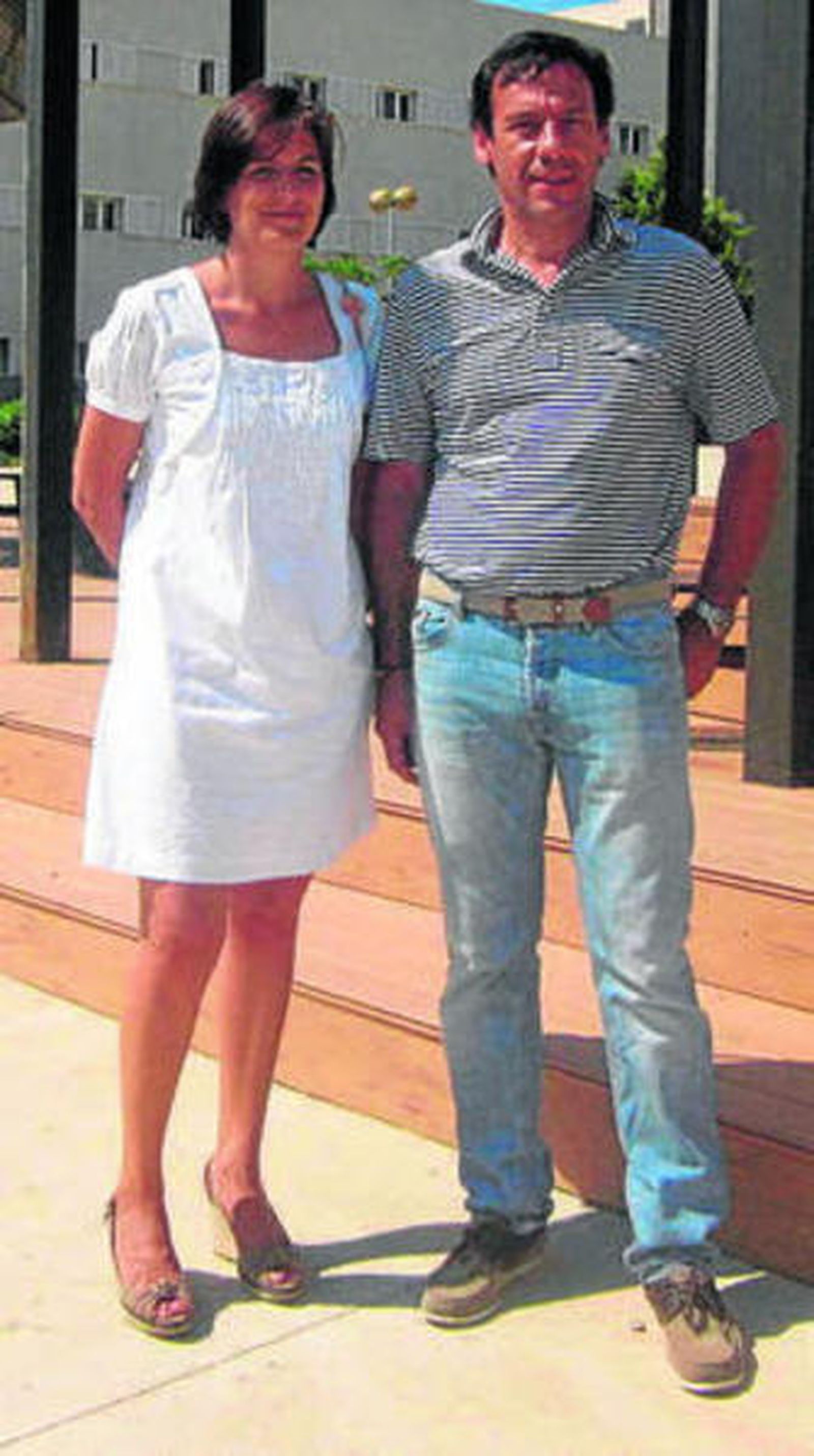 Marta García y Javier de Santiago.