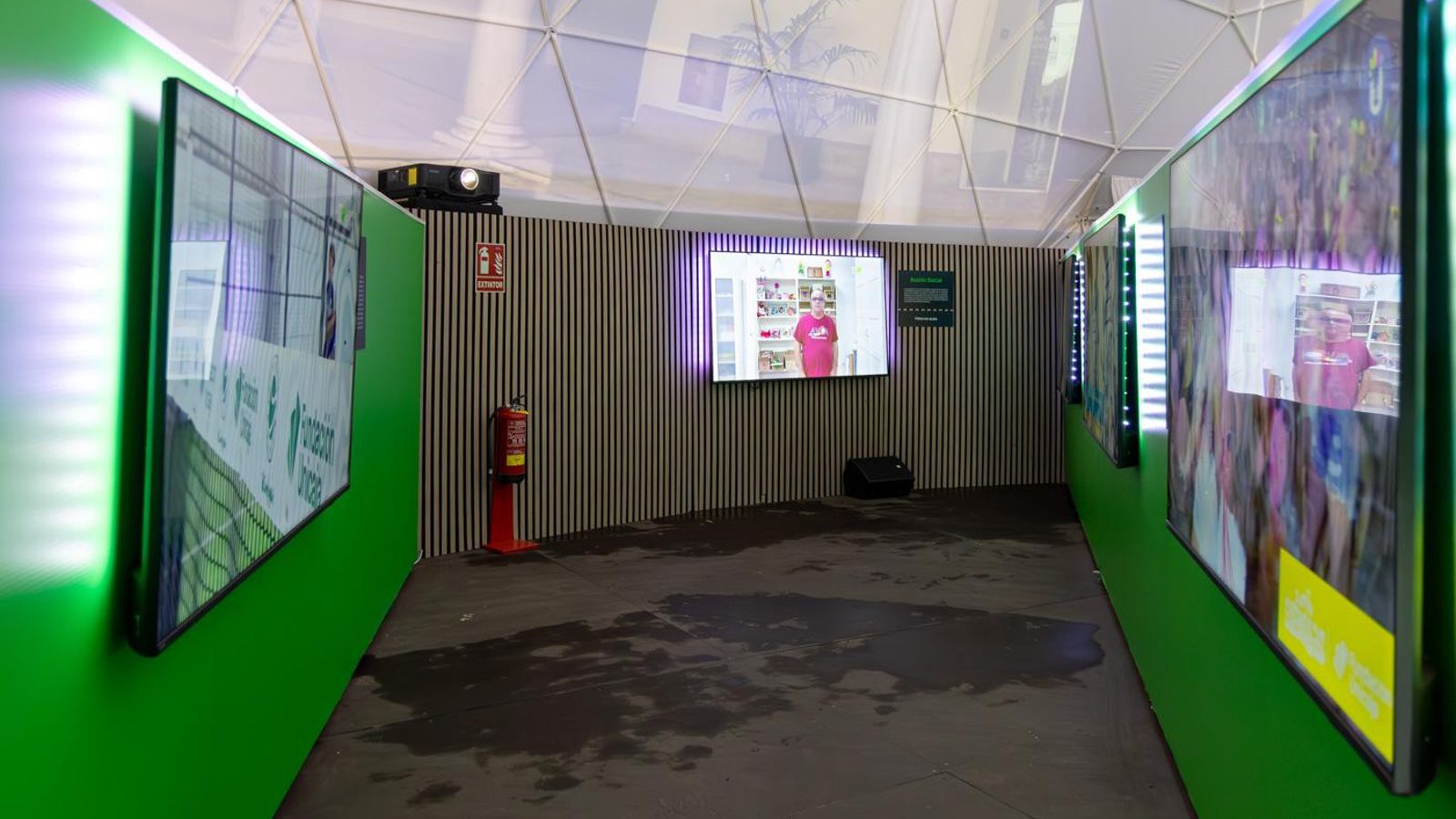 Inauguración en Jaén del Espacio Fundación Unicaja con motivo de la conmemoración del décimo aniversario de la entidad