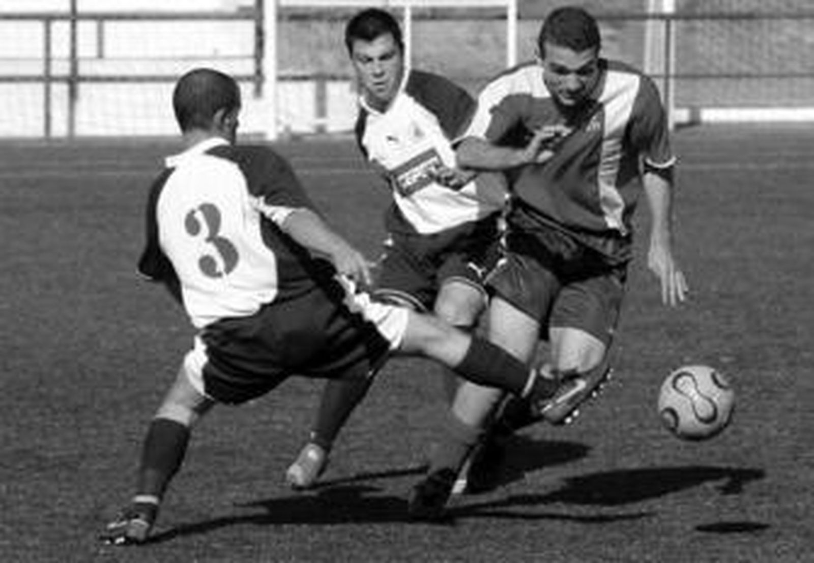 Imagen de uno de los partidos de esta temporada disputado en casa.