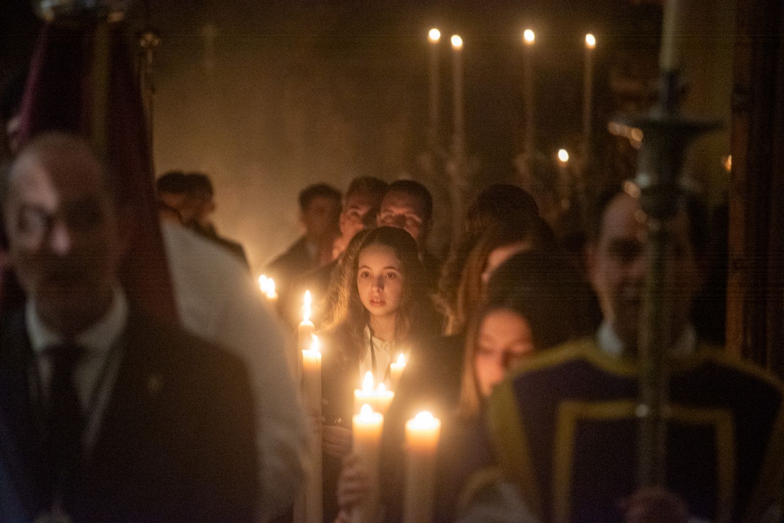 El vía crucis del Señor de las Penas en el Miércoles de Ceniza de Córdoba, en imágenes