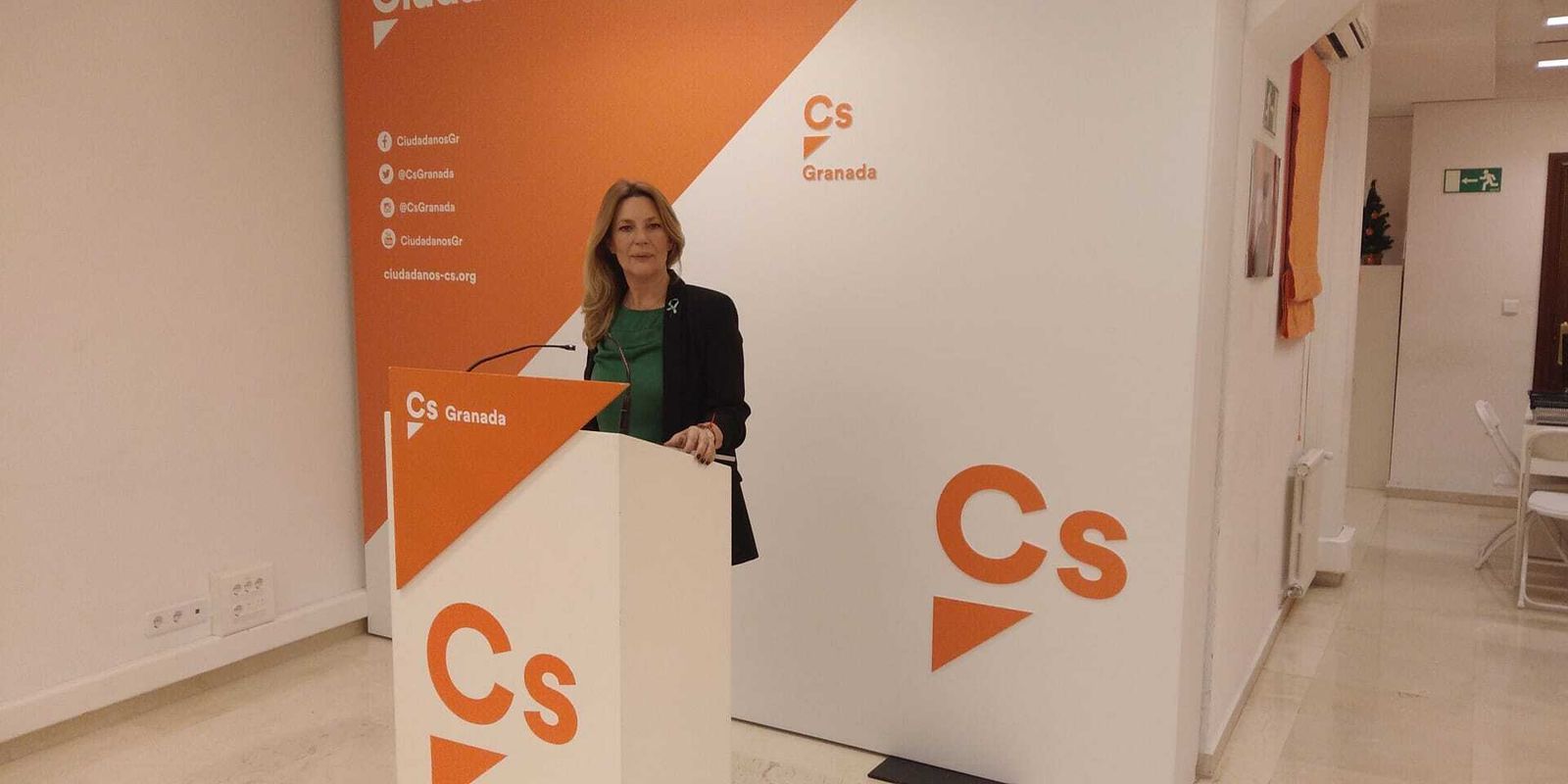 La parlamentaria granadina de Ciudadanos, Concha Insua