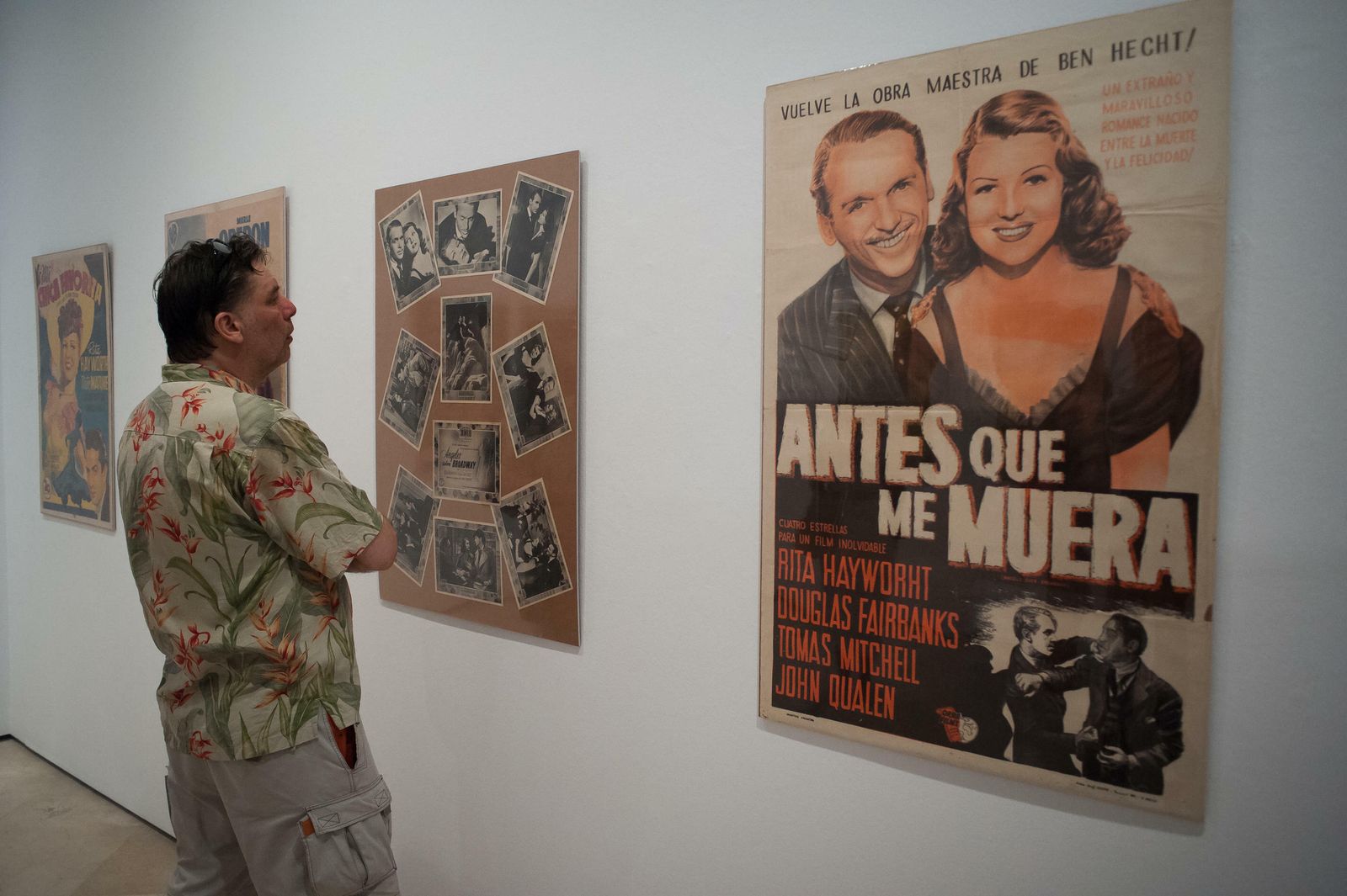 Los carteles de la exposición 'Rita Hayworth y La Edad de Oro'