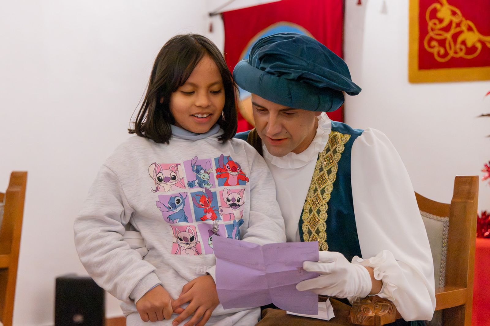 Entrega de peticiones a los Carteros Reales