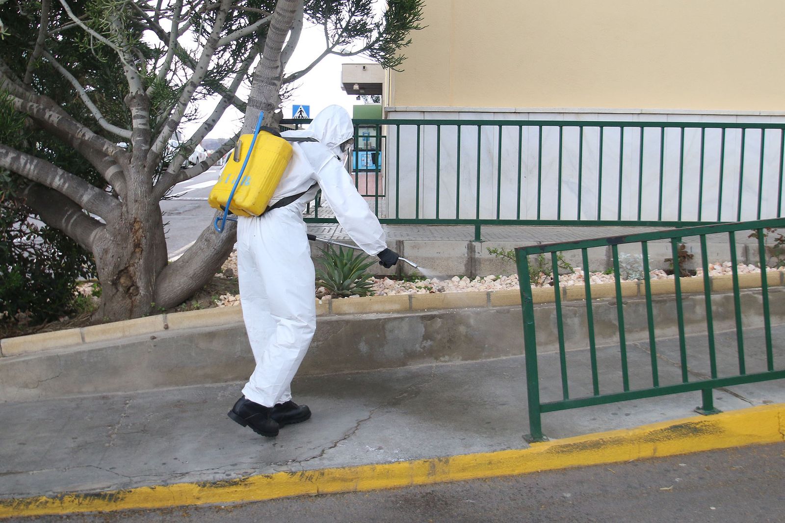 Fotogalería Coronavirus. Actuación UME en Almería.