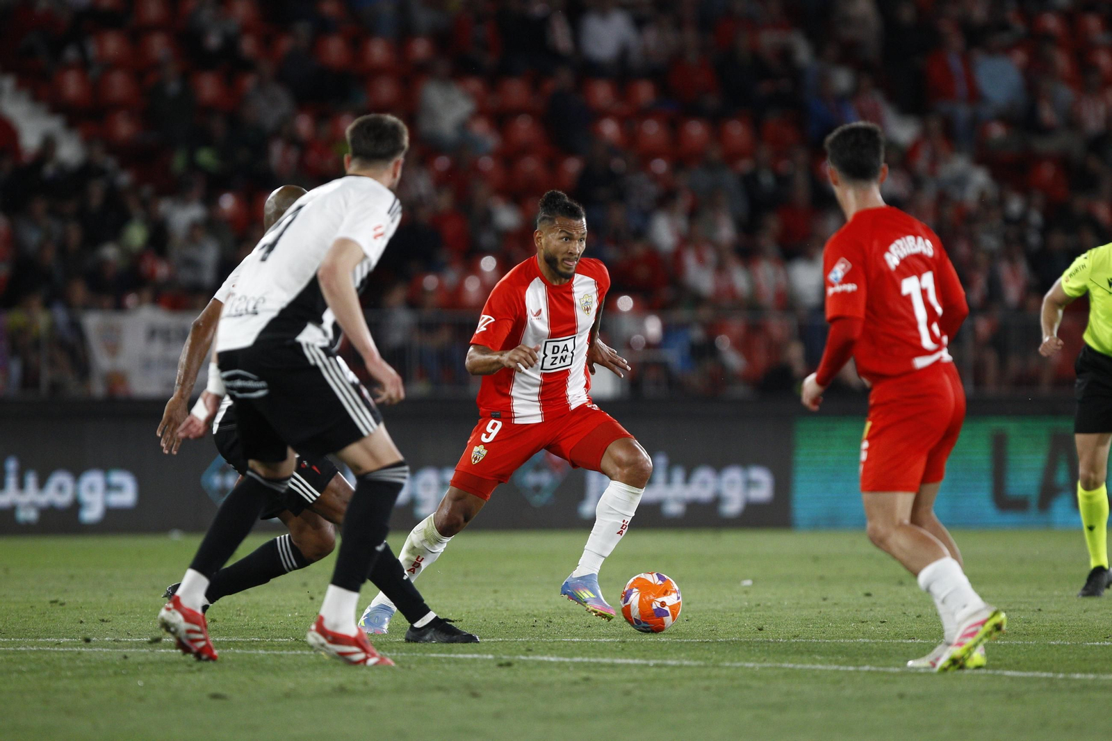 U.D. Almería-Racing Club Ferrol, en imágenes