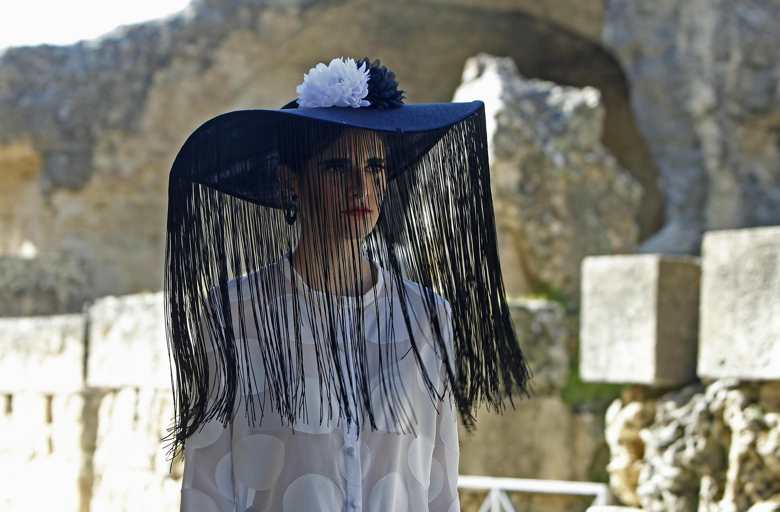 Pase de modelos en Itálica