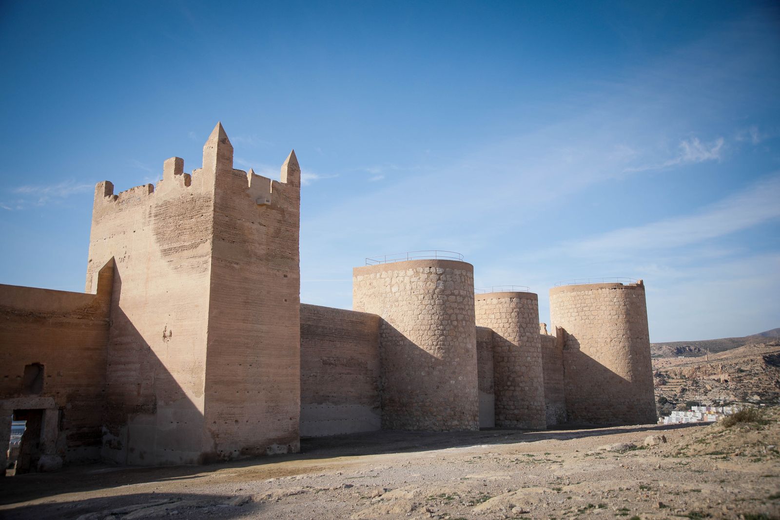 Las imágenes de la restauración de la Muralla de San Cristóbal