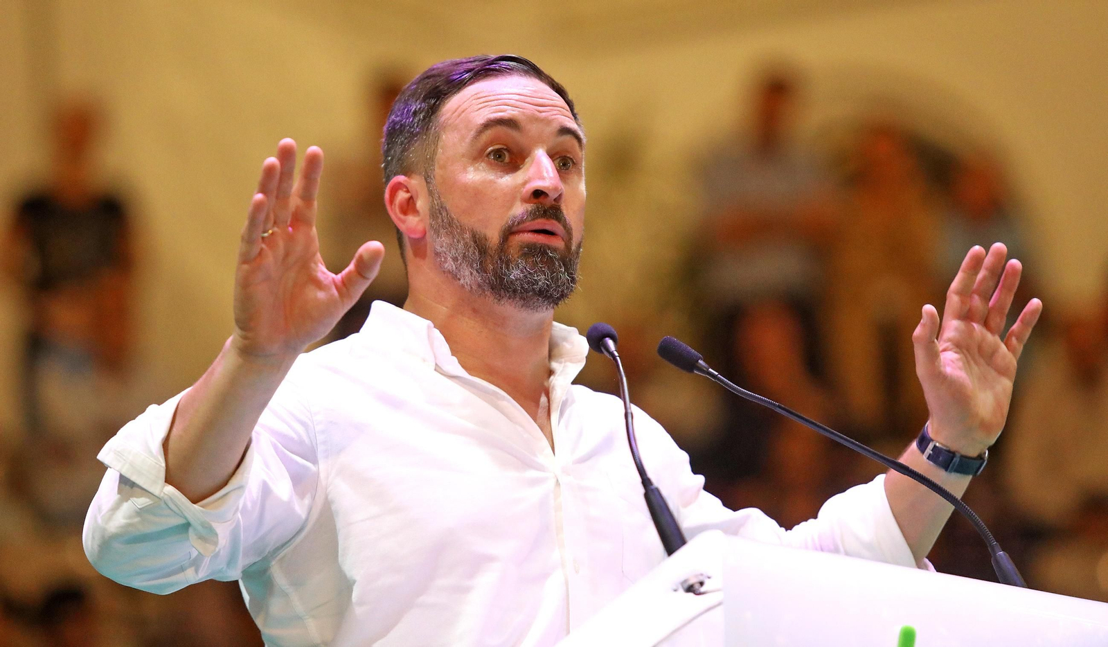 El mitín de Vox en la Real Escuela de Jerez, en imágenes El mitín de Vox en la Real Escuela de Jerez, en imágenes
