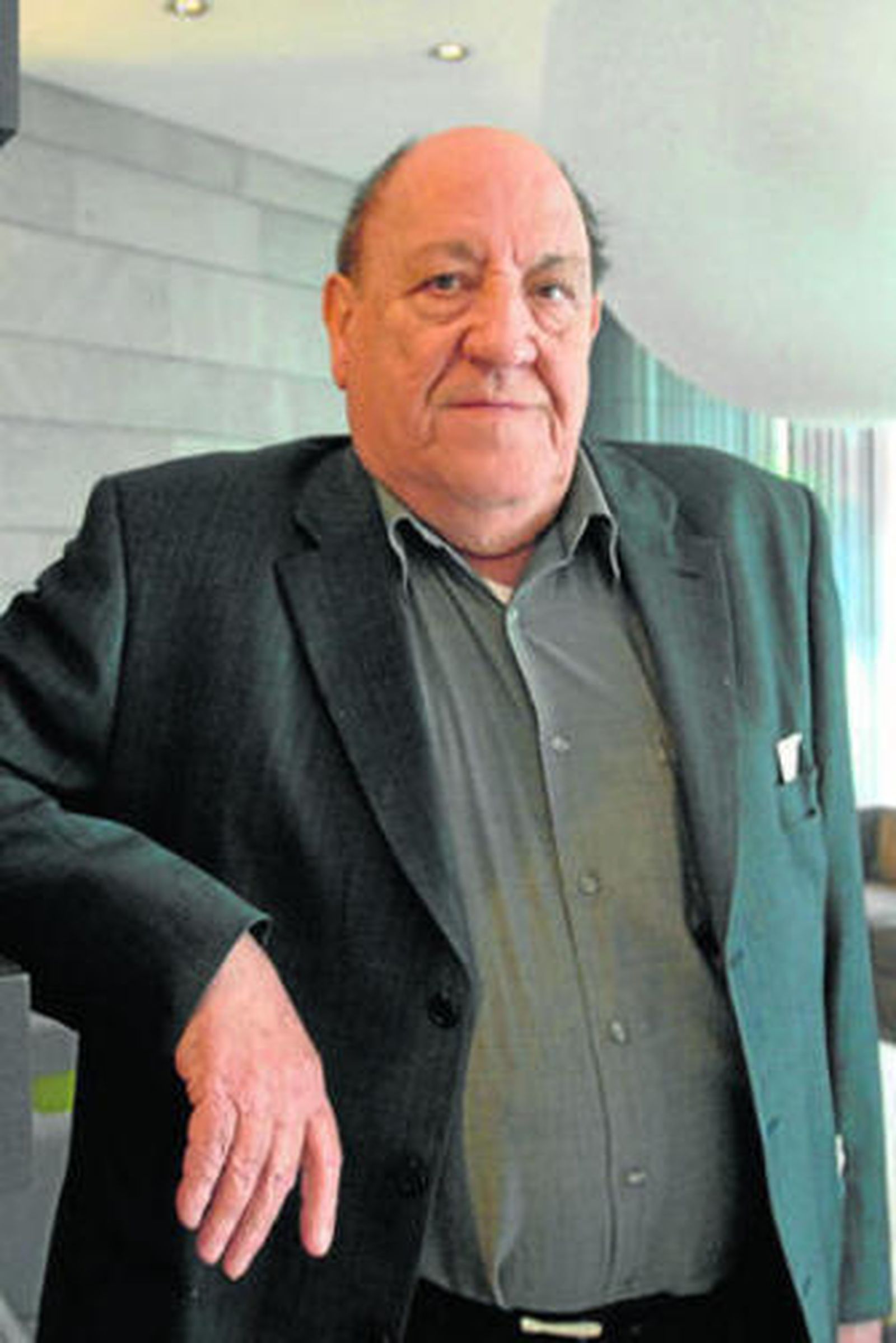 Javier Tomeo, fotografiado en una visita a Sevilla en 2009.