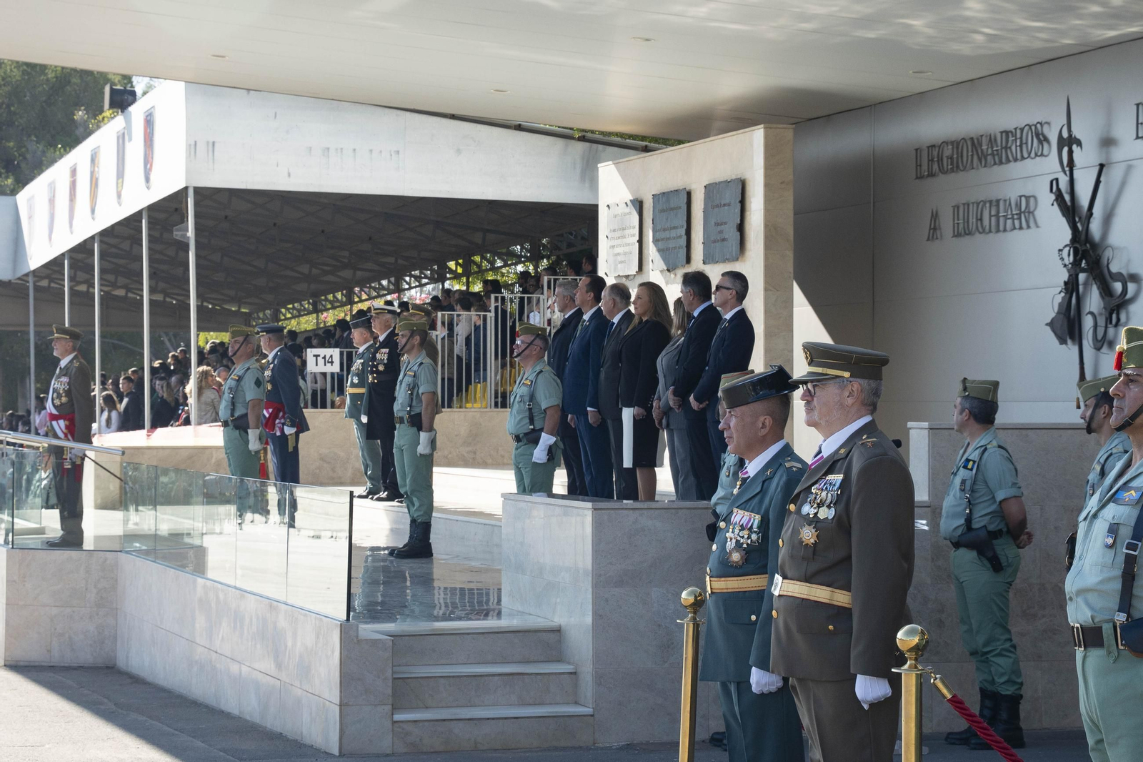 Así conmemora el día de la Inmaculada Concepción la Brigada de la Legión en Almería y despide al contingente que parte a Eslovaquia