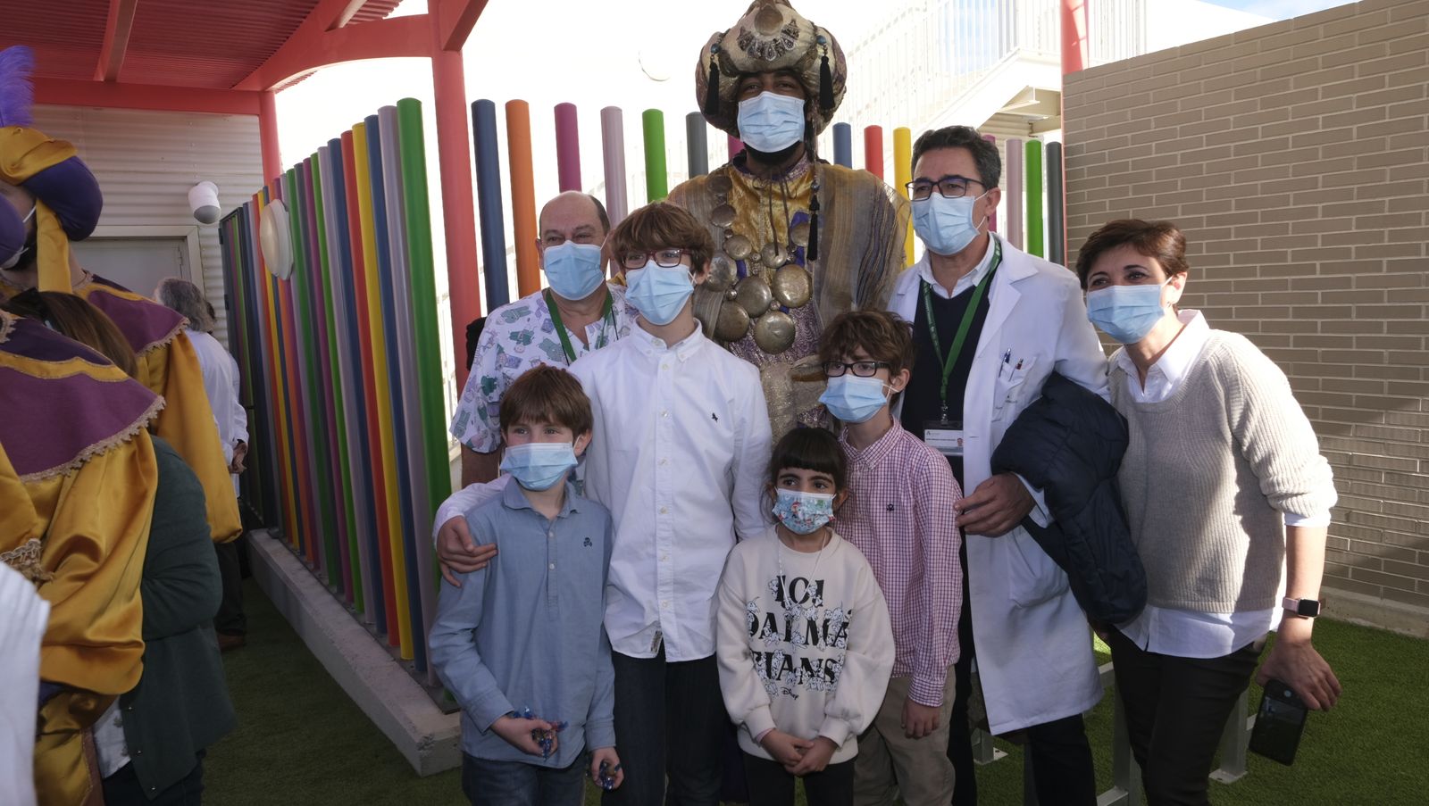 Los Reyes Magos en el Hospital Torrecárdenas de Almería