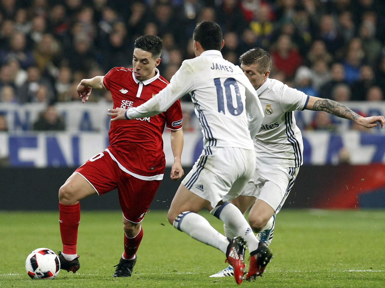 El Real Madrid-Sevilla de Copa, en imágenes
